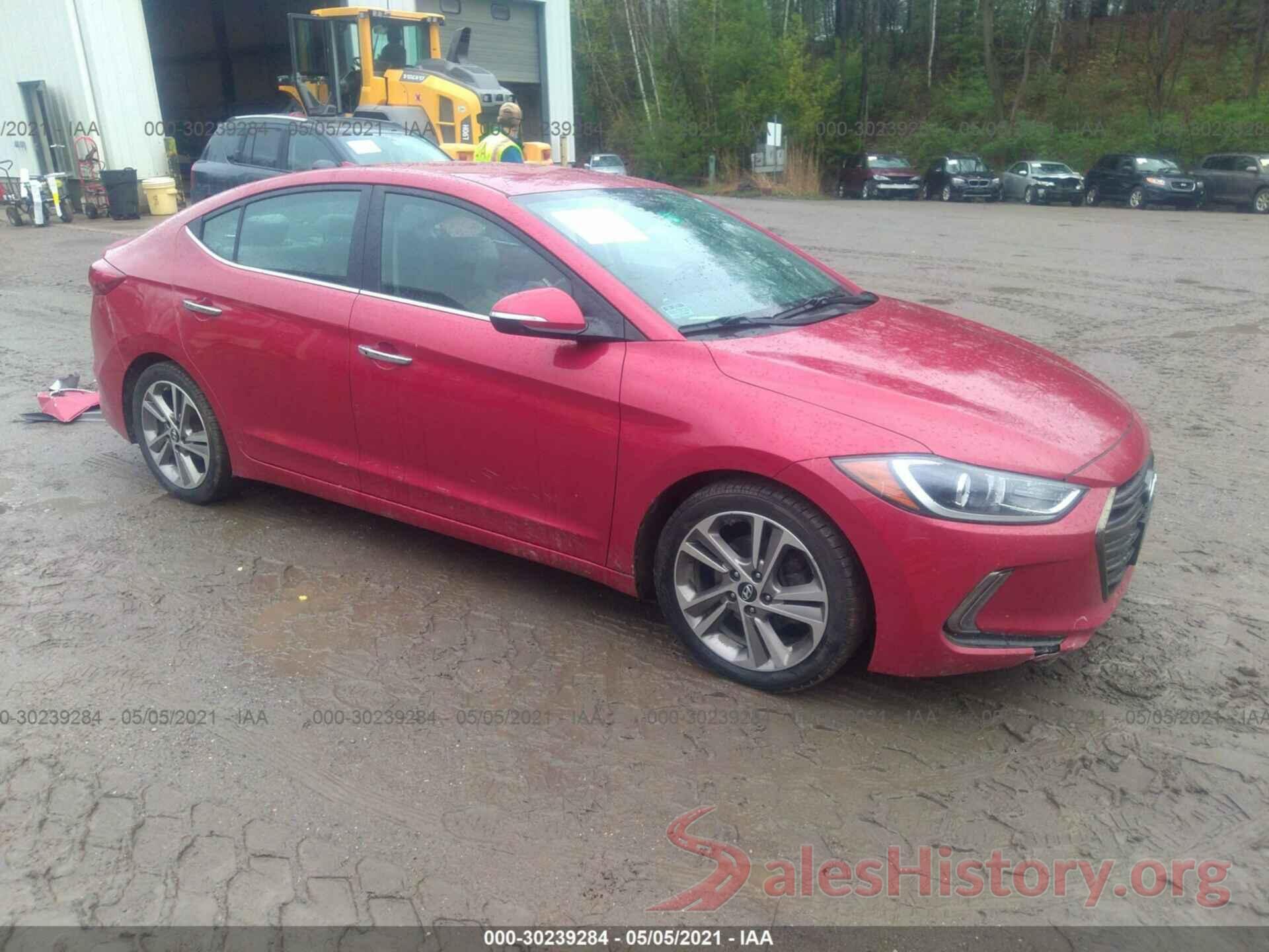 5NPD84LF4HH007601 2017 HYUNDAI ELANTRA