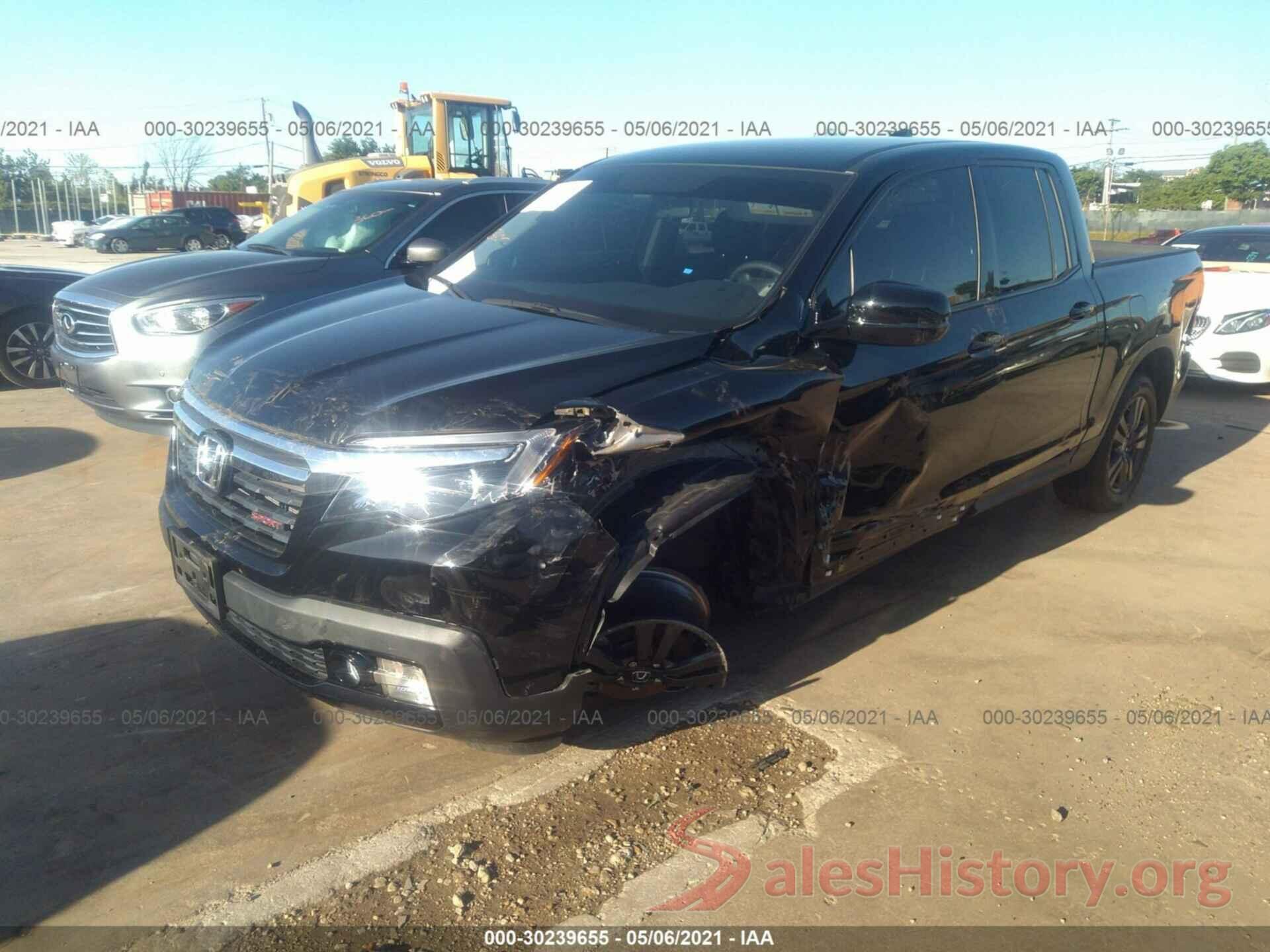 5FPYK3F11KB043627 2019 HONDA RIDGELINE