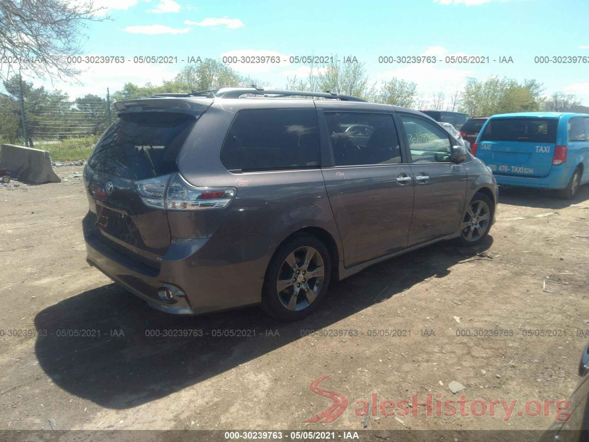 5TDXK3DC1GS701894 2016 TOYOTA SIENNA