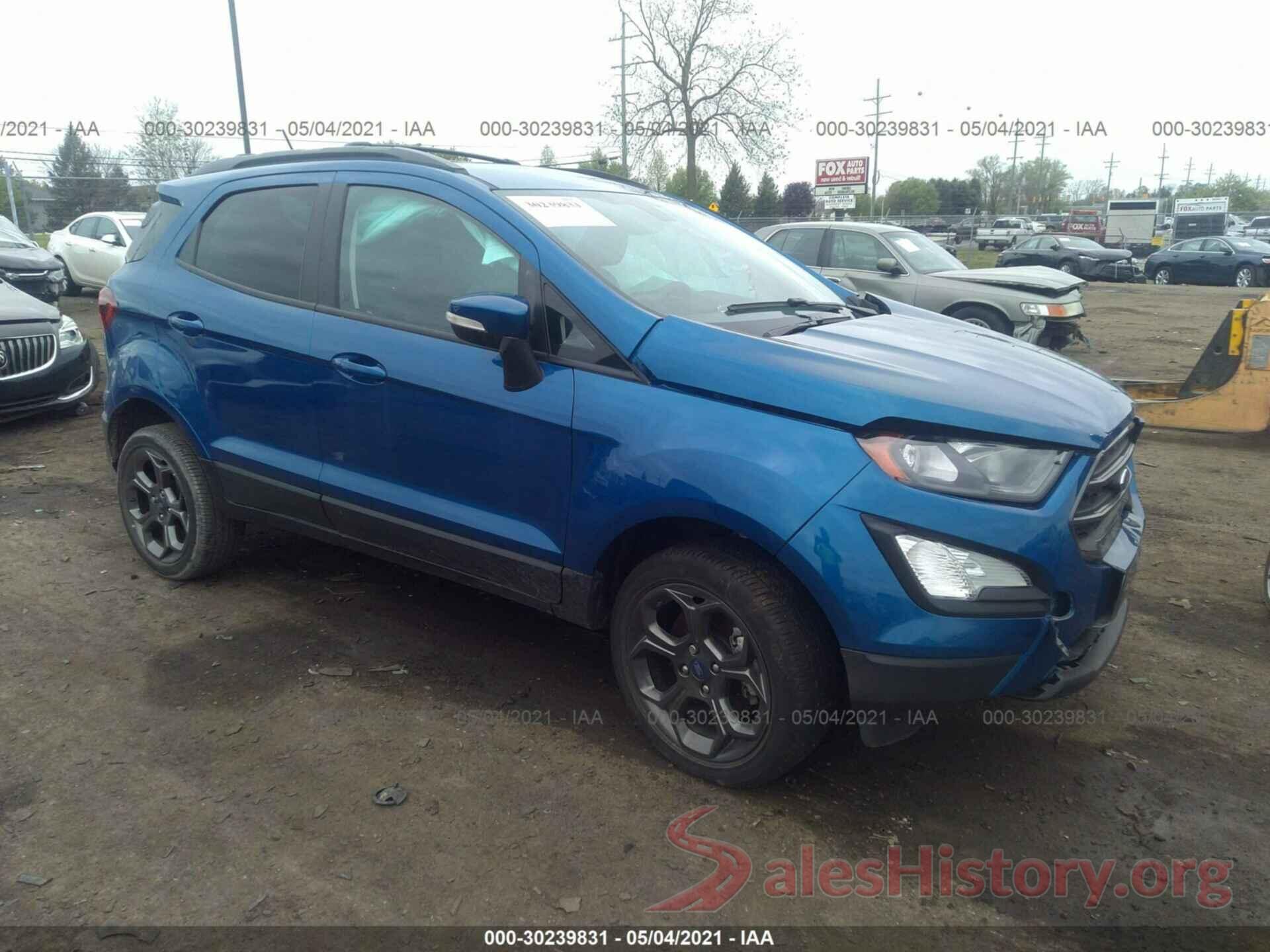 MAJ6P1CL7JC186353 2018 FORD ECOSPORT