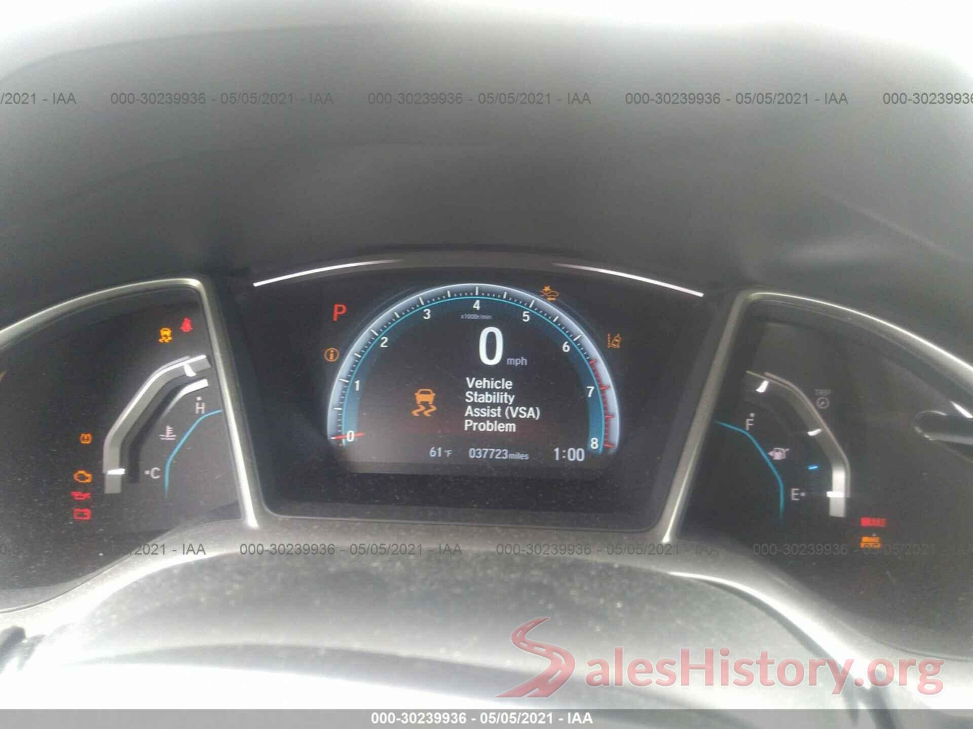 19XFC1F95GE040282 2016 HONDA CIVIC SEDAN