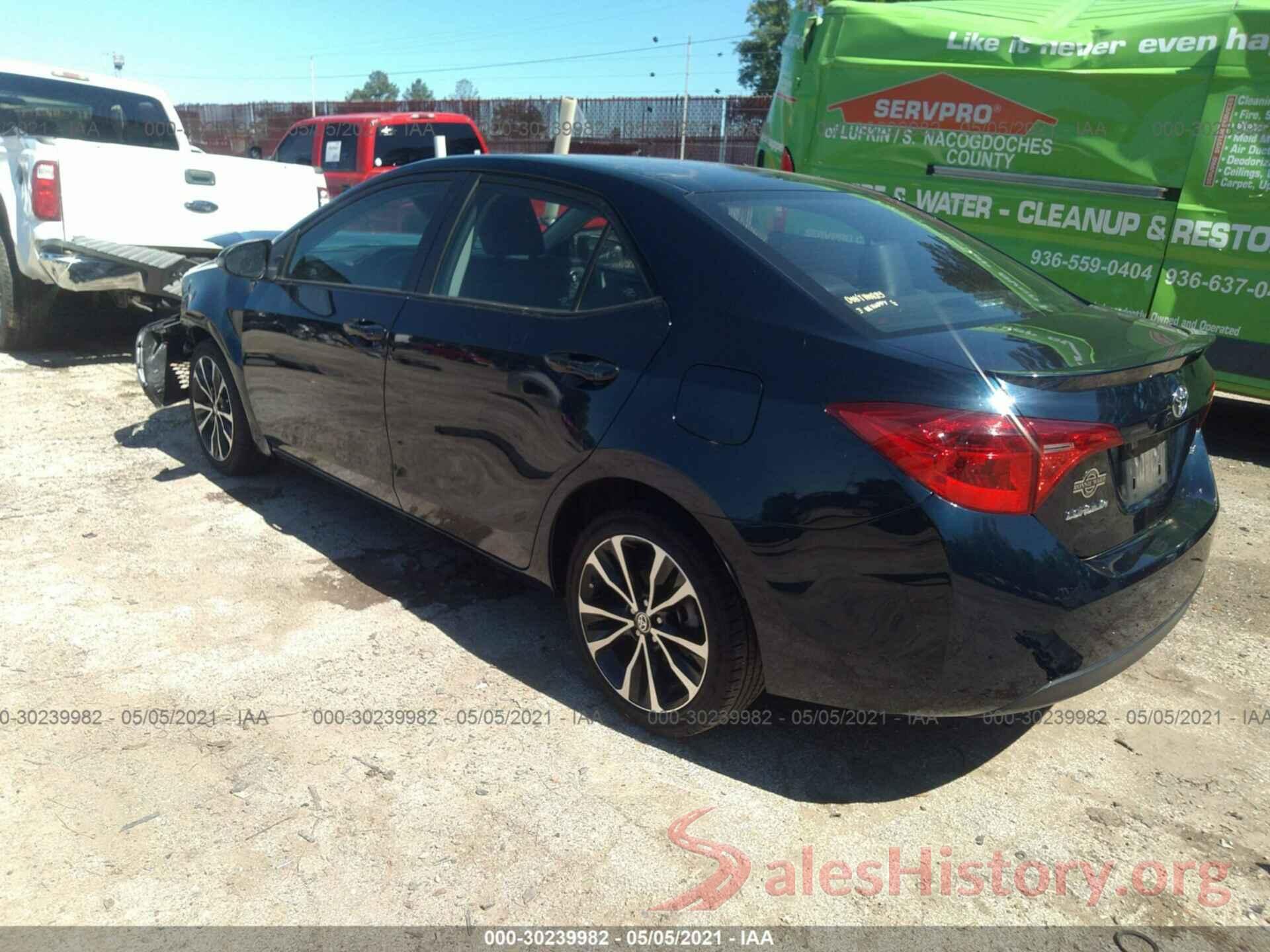 5YFBURHE1KP862069 2019 TOYOTA COROLLA