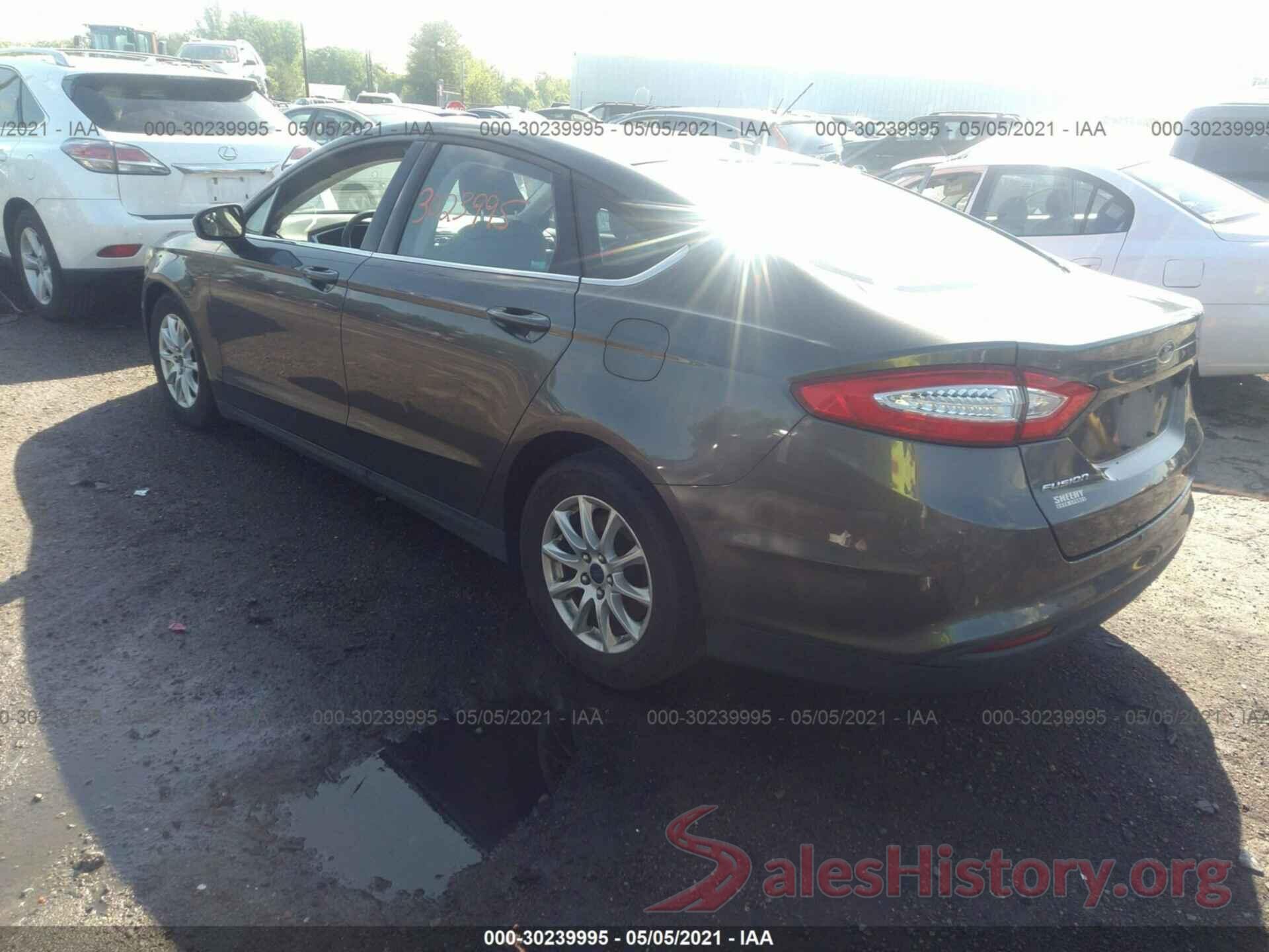 1FA6P0G72G5126338 2016 FORD FUSION