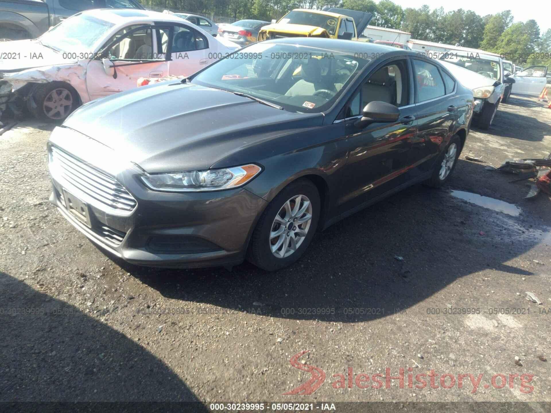 1FA6P0G72G5126338 2016 FORD FUSION