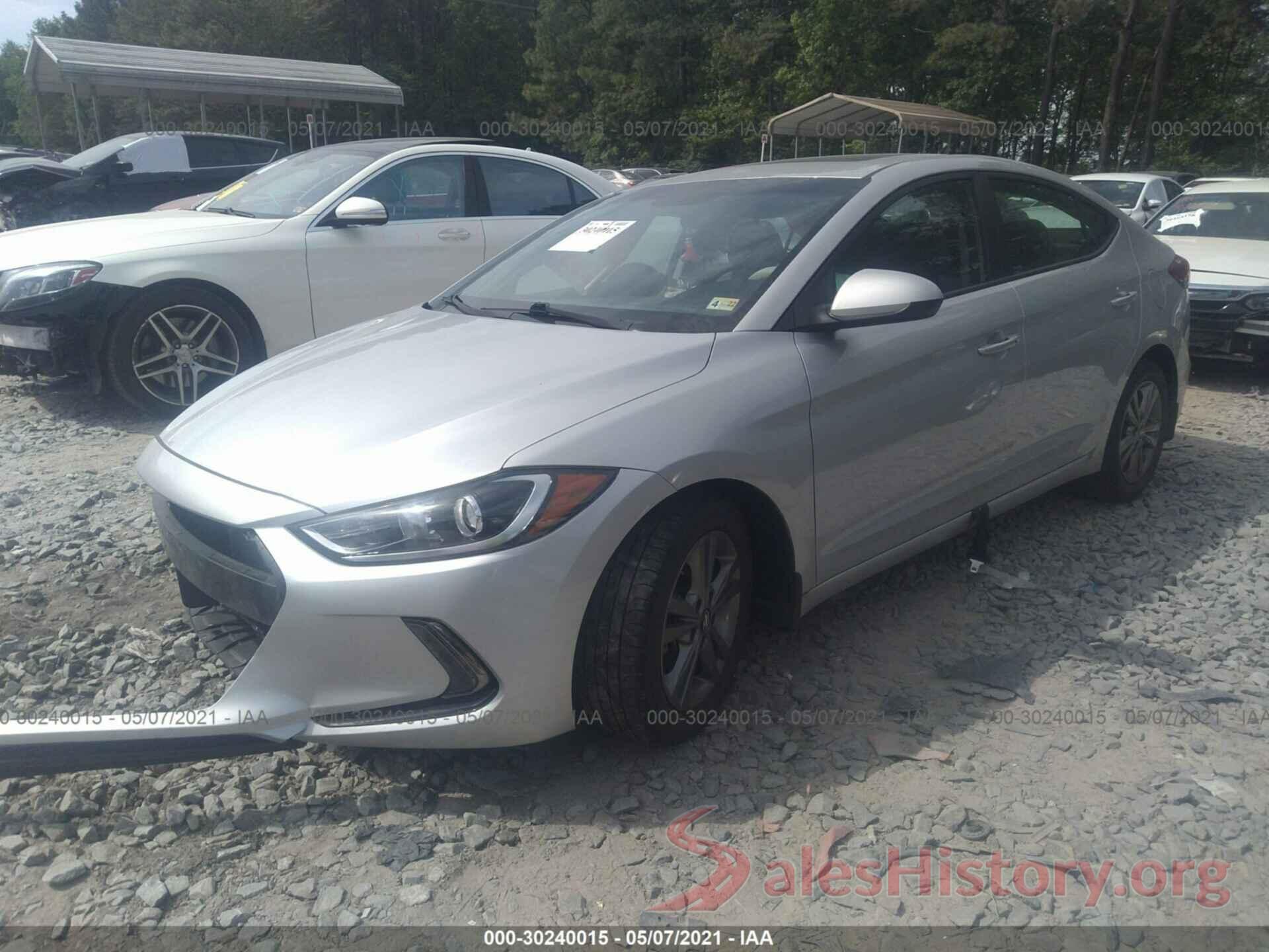 5NPD84LF0JH274210 2018 HYUNDAI ELANTRA