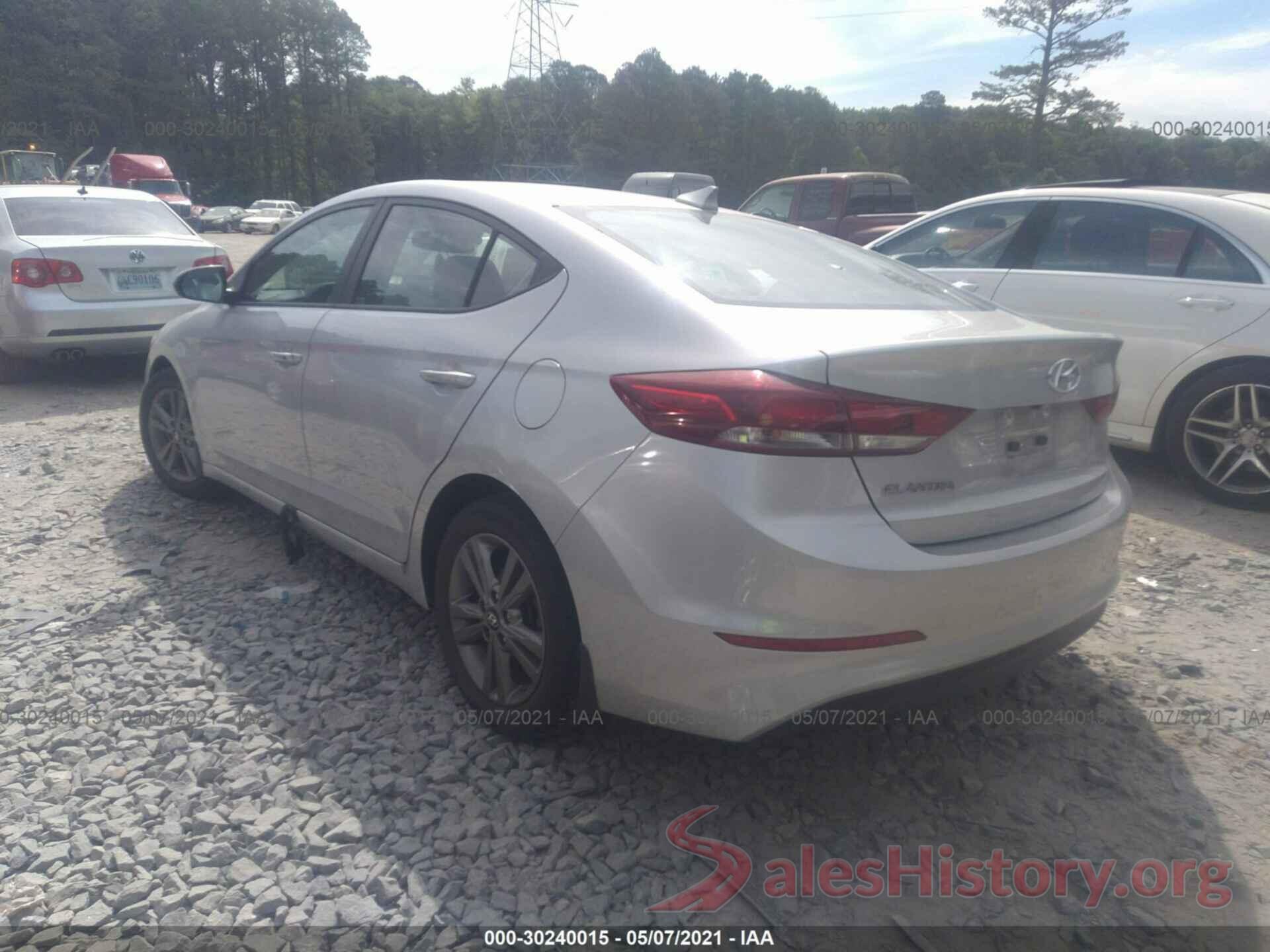 5NPD84LF0JH274210 2018 HYUNDAI ELANTRA