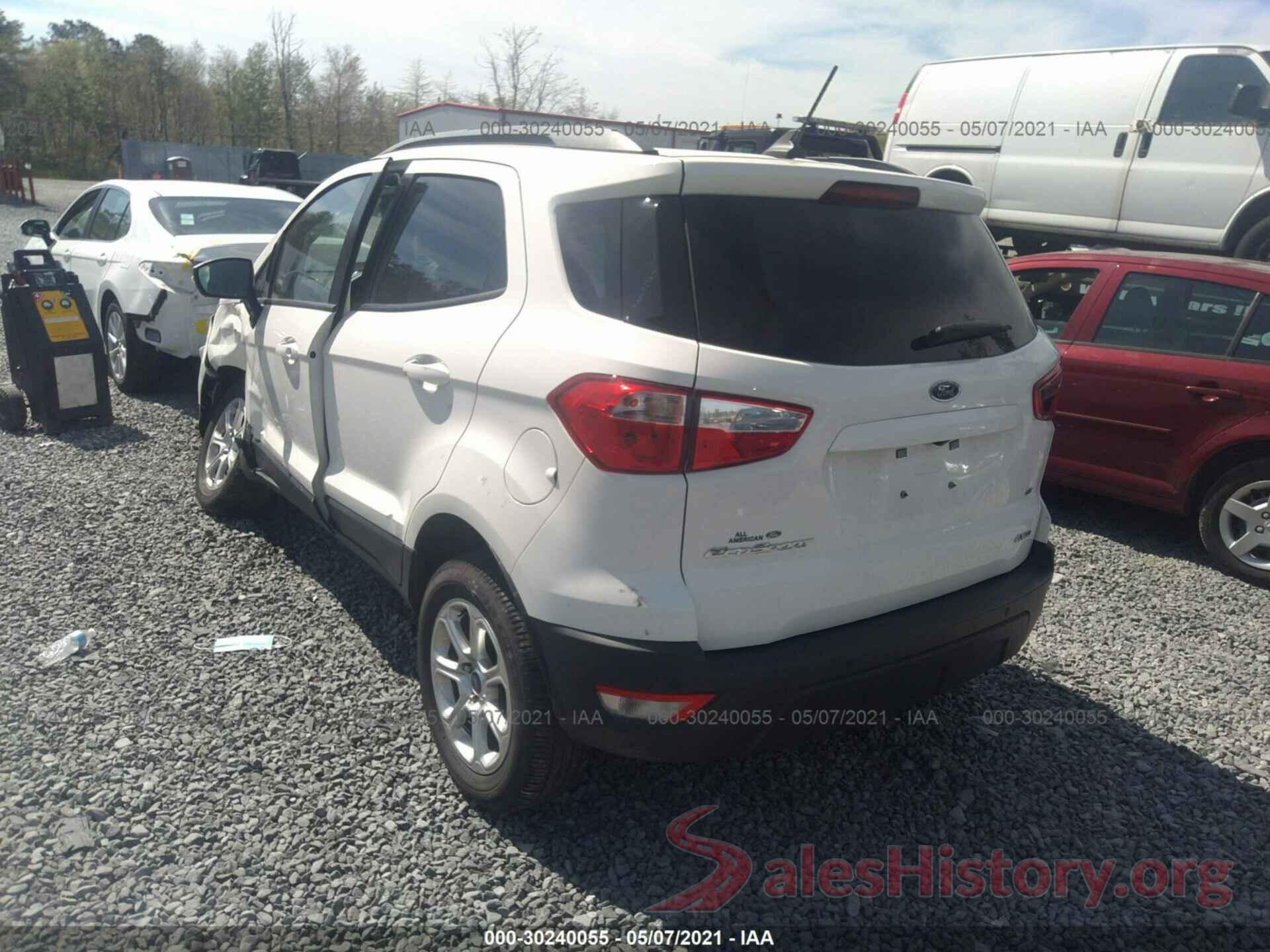 MAJ6S3GL0KC251291 2019 FORD ECOSPORT