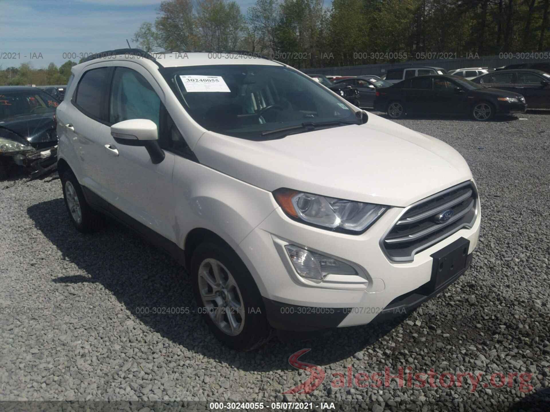 MAJ6S3GL0KC251291 2019 FORD ECOSPORT