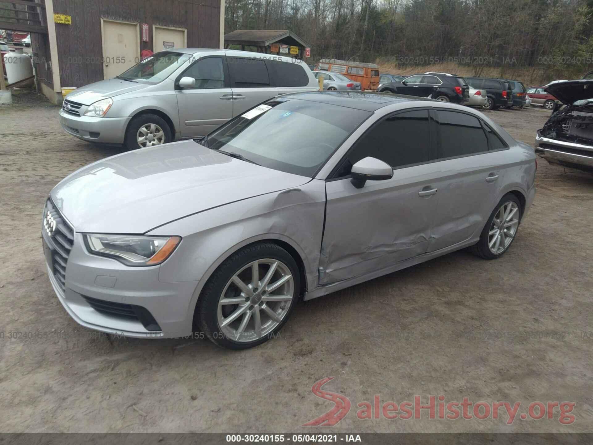 WAUB8GFF0G1065020 2016 AUDI A3