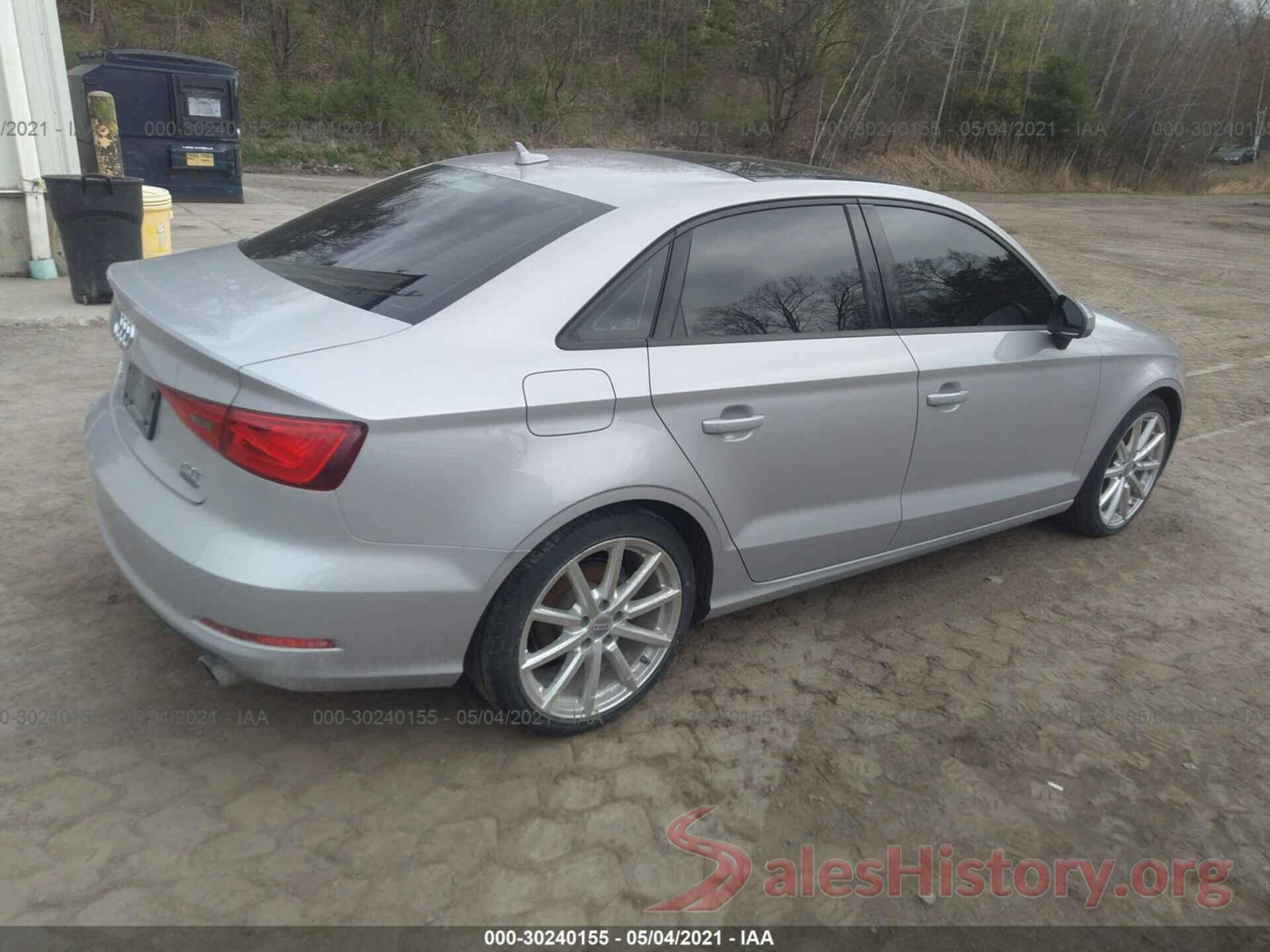 WAUB8GFF0G1065020 2016 AUDI A3