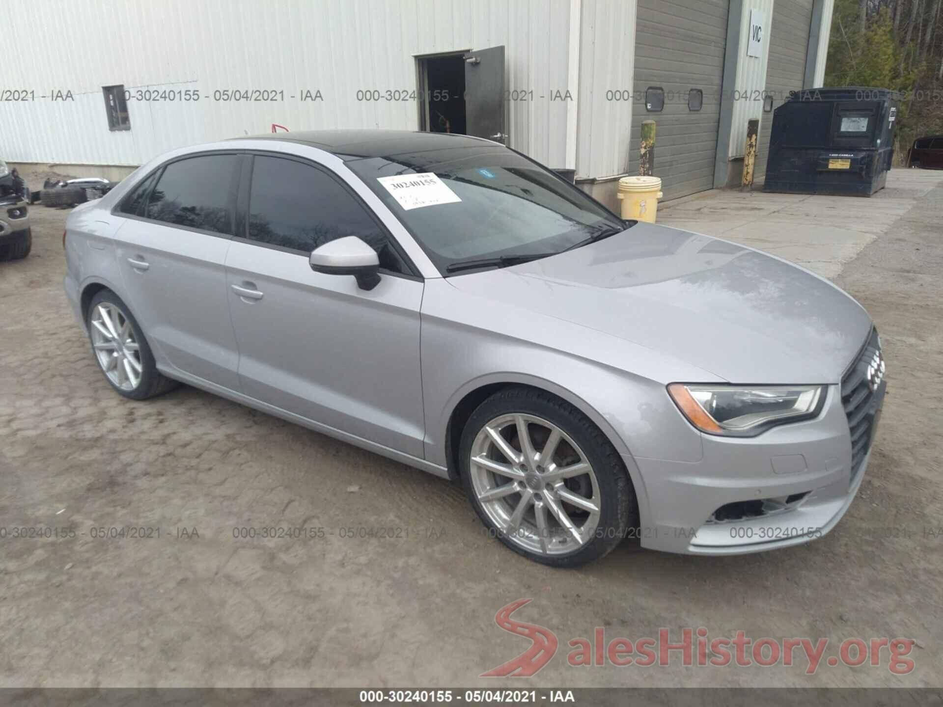 WAUB8GFF0G1065020 2016 AUDI A3