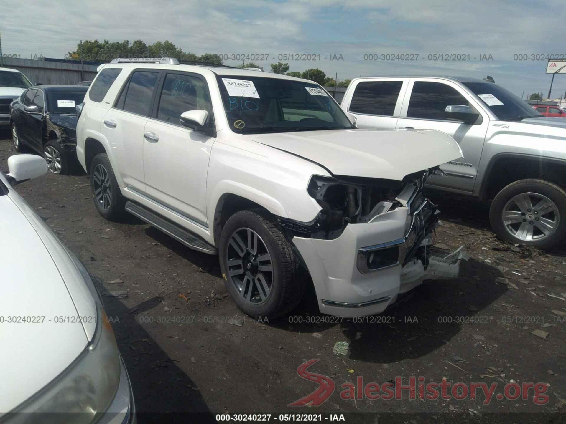 JTEBU5JRXK5621691 2019 TOYOTA 4RUNNER