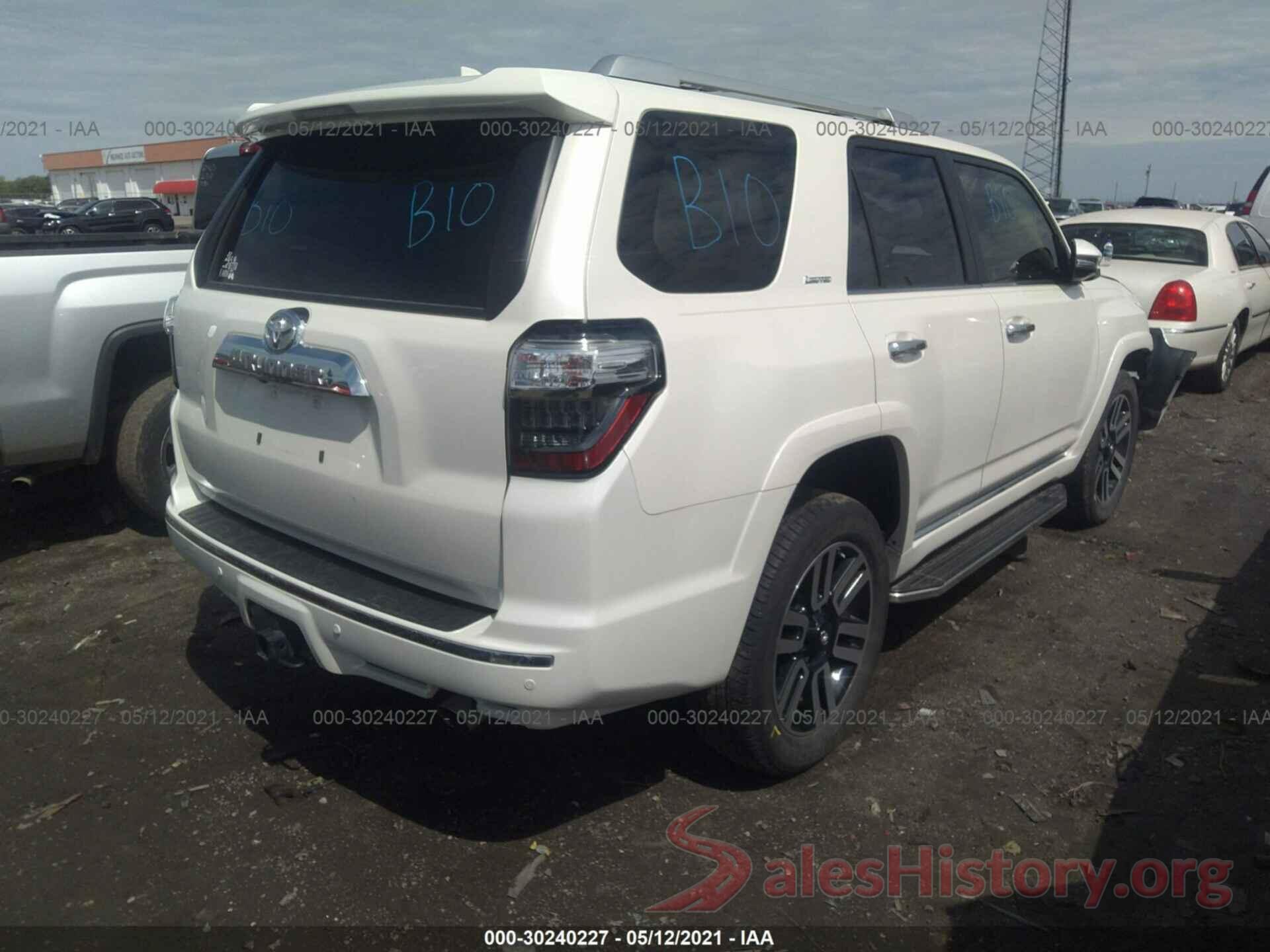 JTEBU5JRXK5621691 2019 TOYOTA 4RUNNER