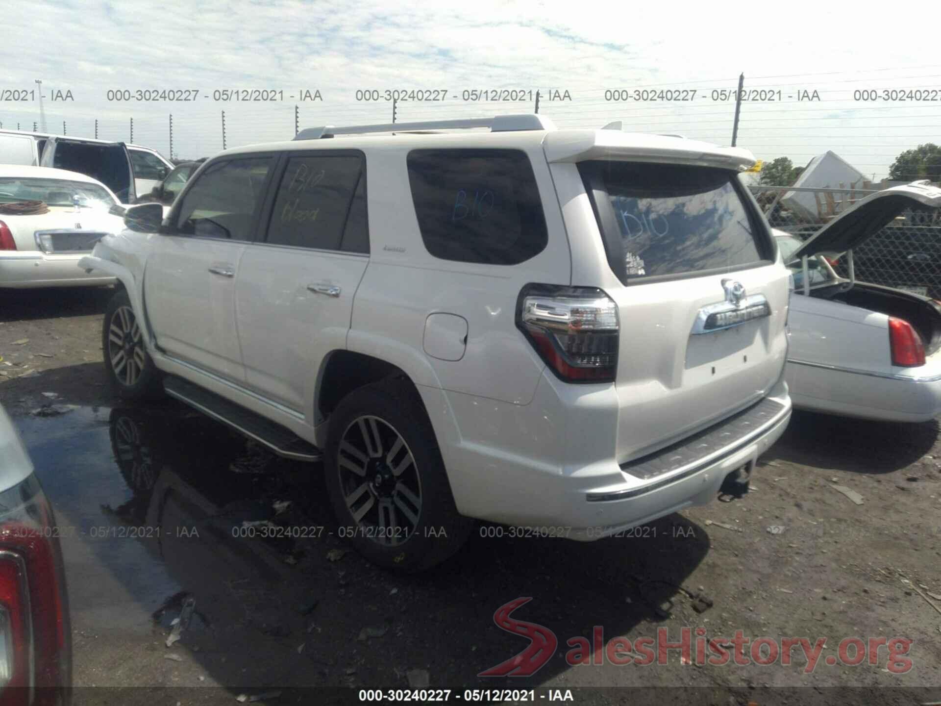 JTEBU5JRXK5621691 2019 TOYOTA 4RUNNER