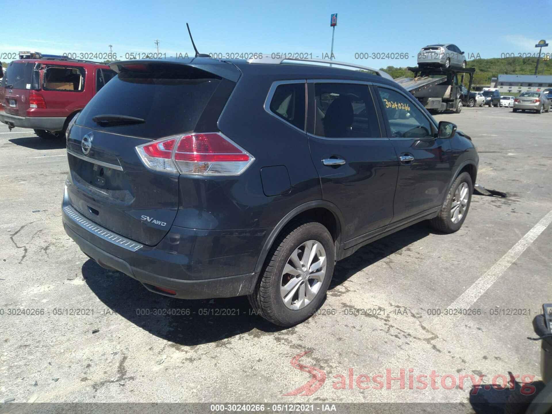 KNMAT2MV3GP673170 2016 NISSAN ROGUE