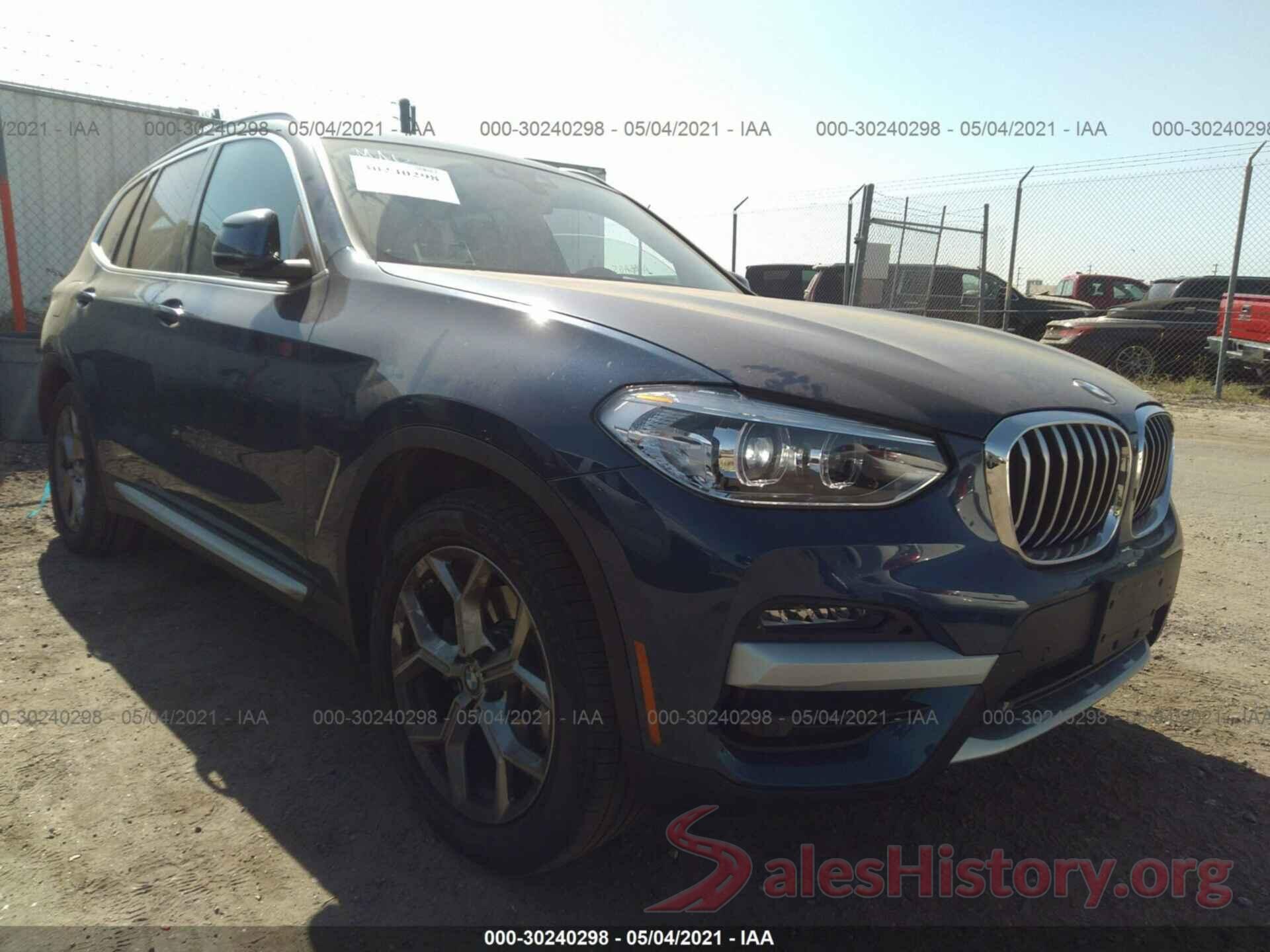 5UXTY3C06M9F18409 2021 BMW X3