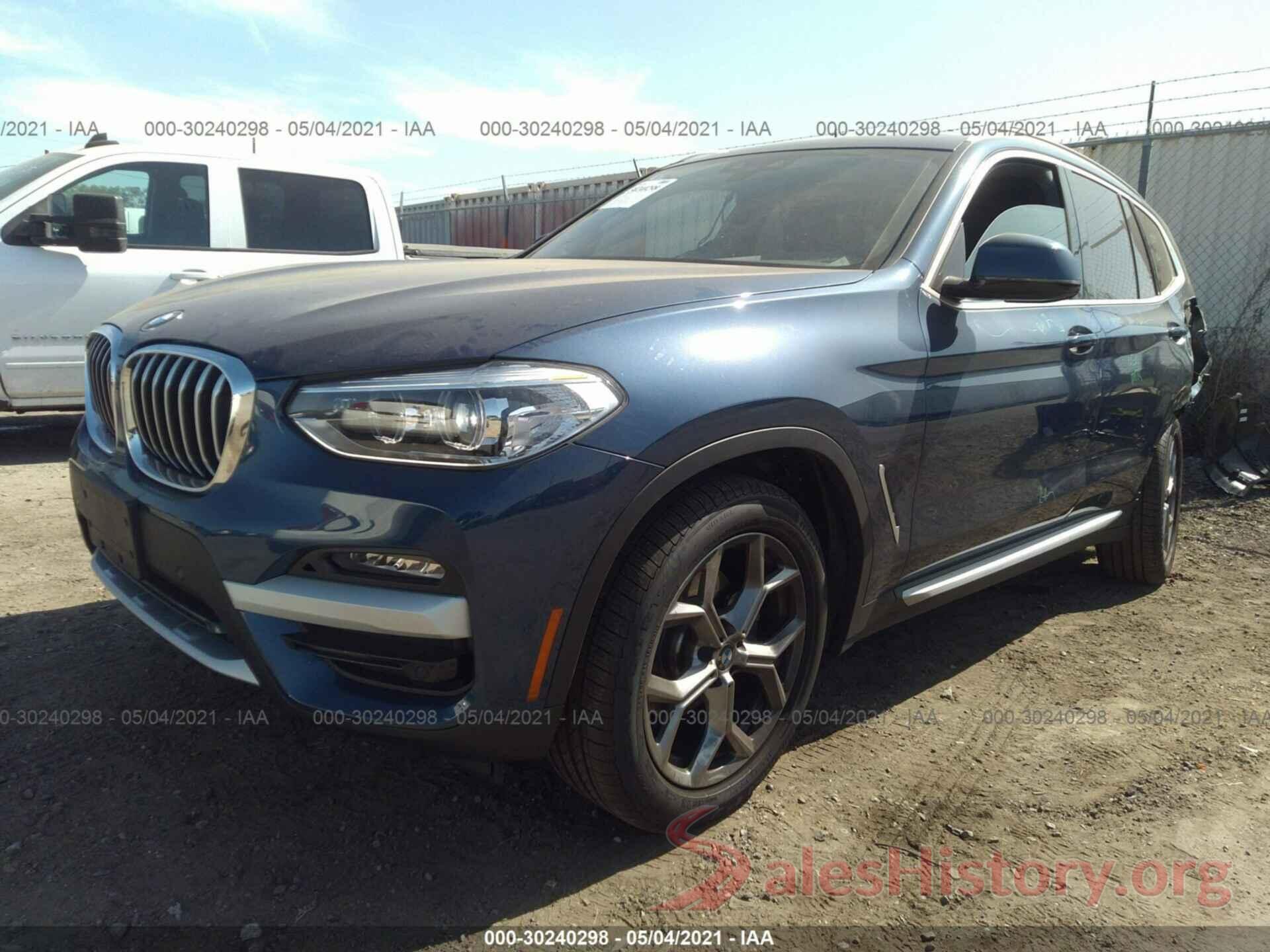 5UXTY3C06M9F18409 2021 BMW X3