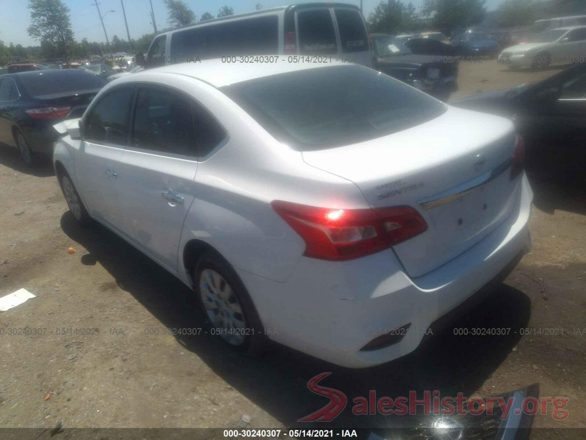 3N1AB7AP4KY351430 2019 NISSAN SENTRA