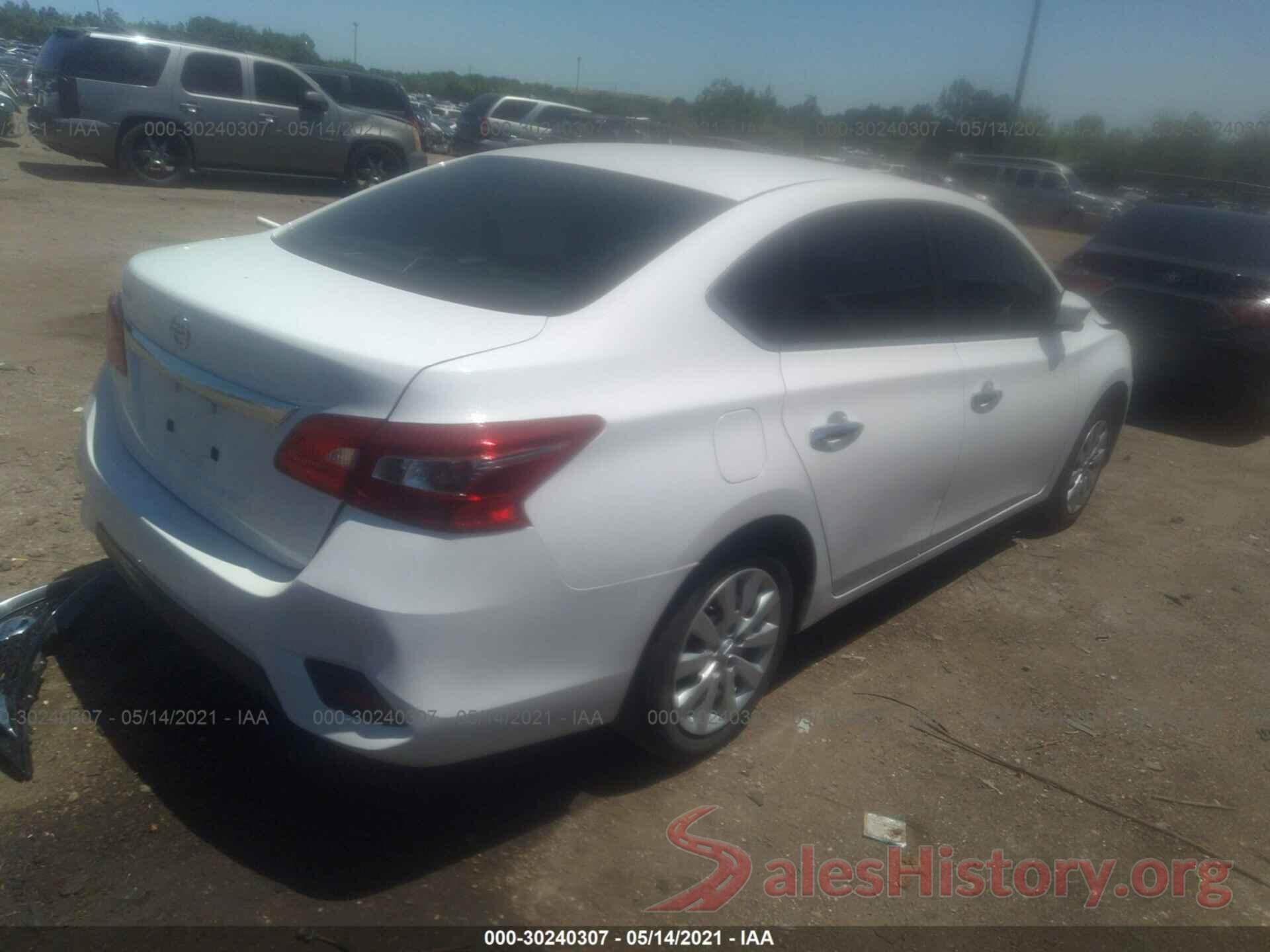 3N1AB7AP4KY351430 2019 NISSAN SENTRA