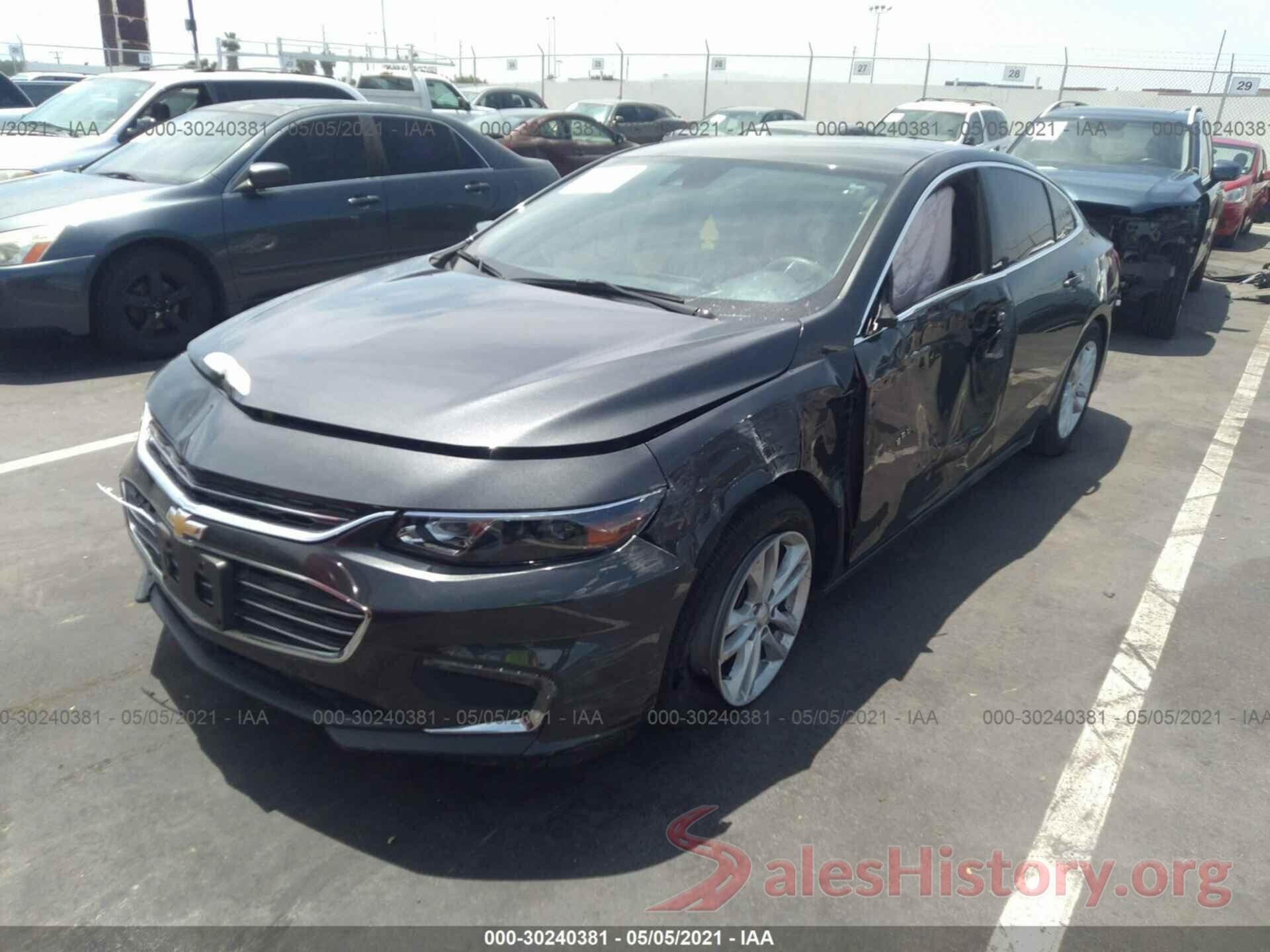 1G1ZE5STXHF140474 2017 CHEVROLET MALIBU