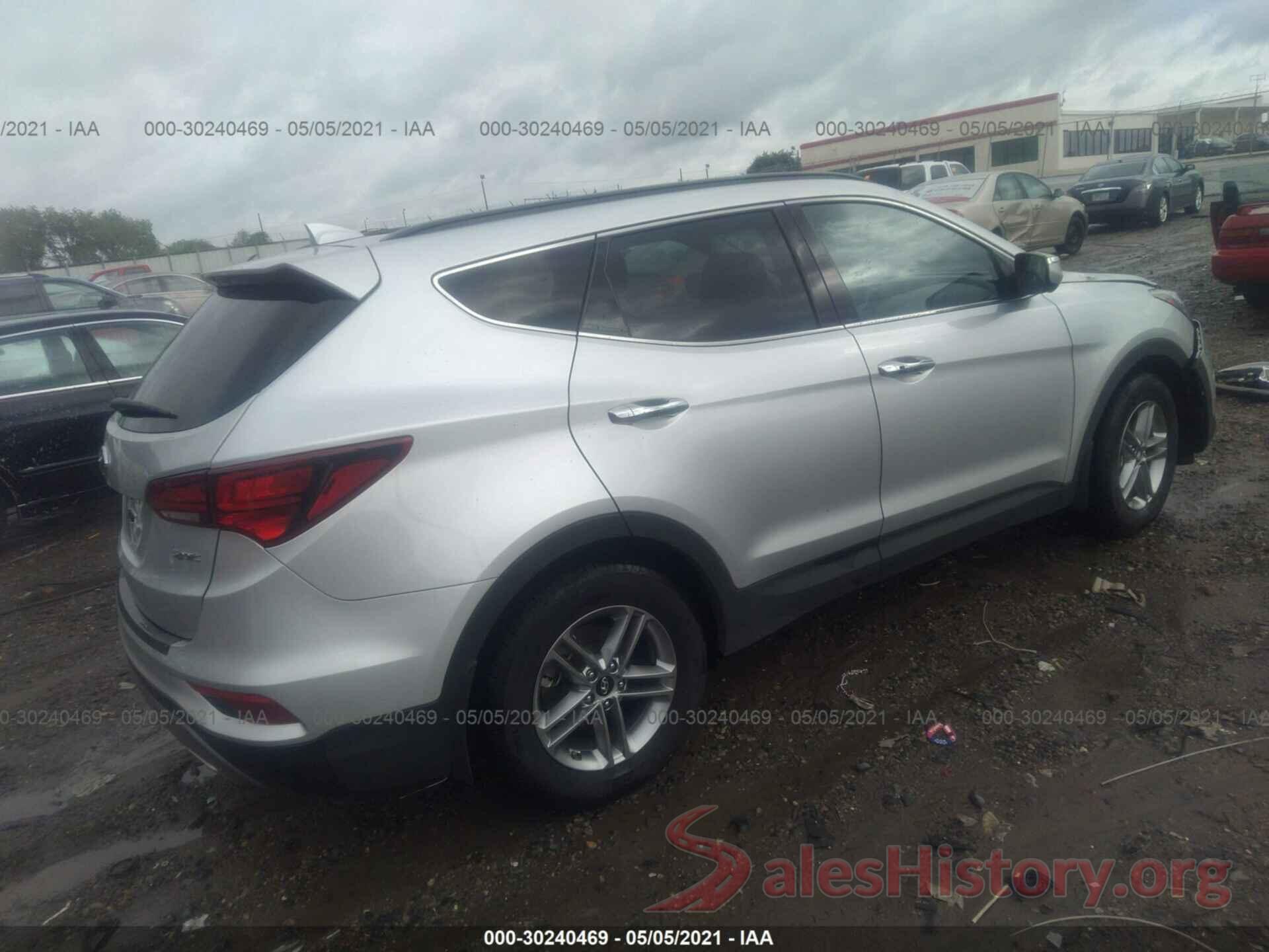 5XYZU3LB2JG518892 2018 HYUNDAI SANTA FE SPORT