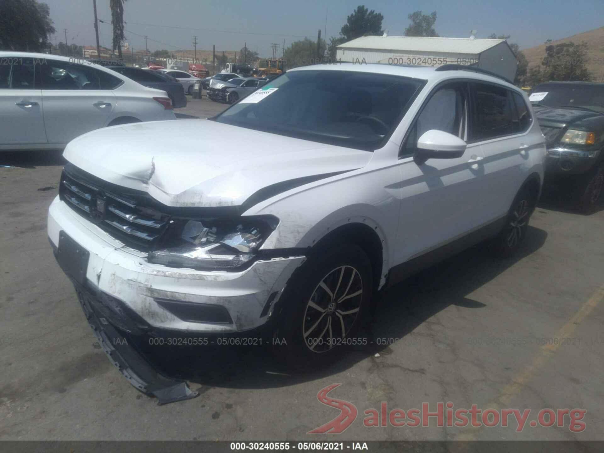 3VV2B7AX2MM053343 2021 VOLKSWAGEN TIGUAN