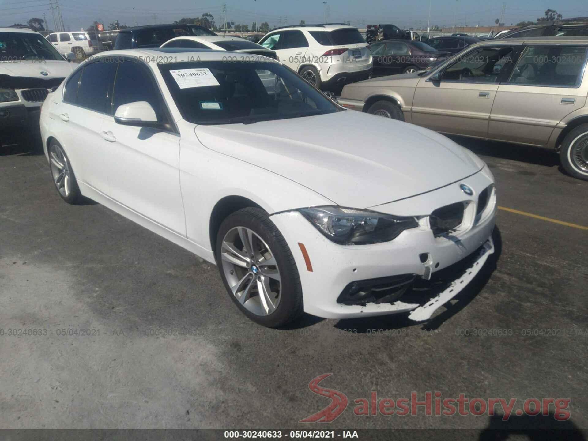 WBA8B9G58HNU50784 2017 BMW 3 SERIES