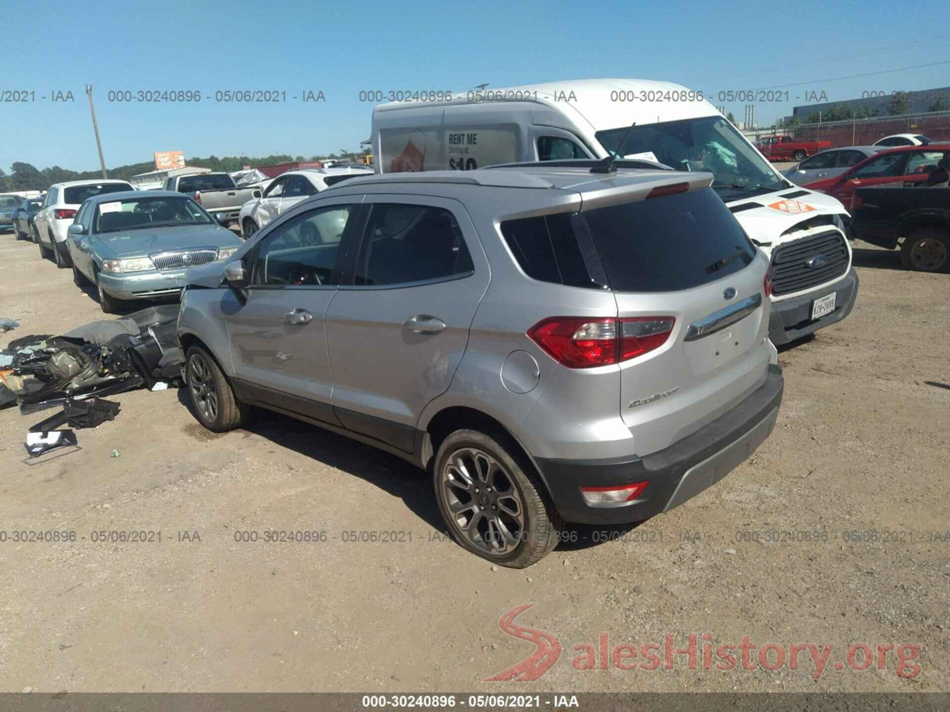 MAJ3S2KEXKC286880 2019 FORD ECOSPORT