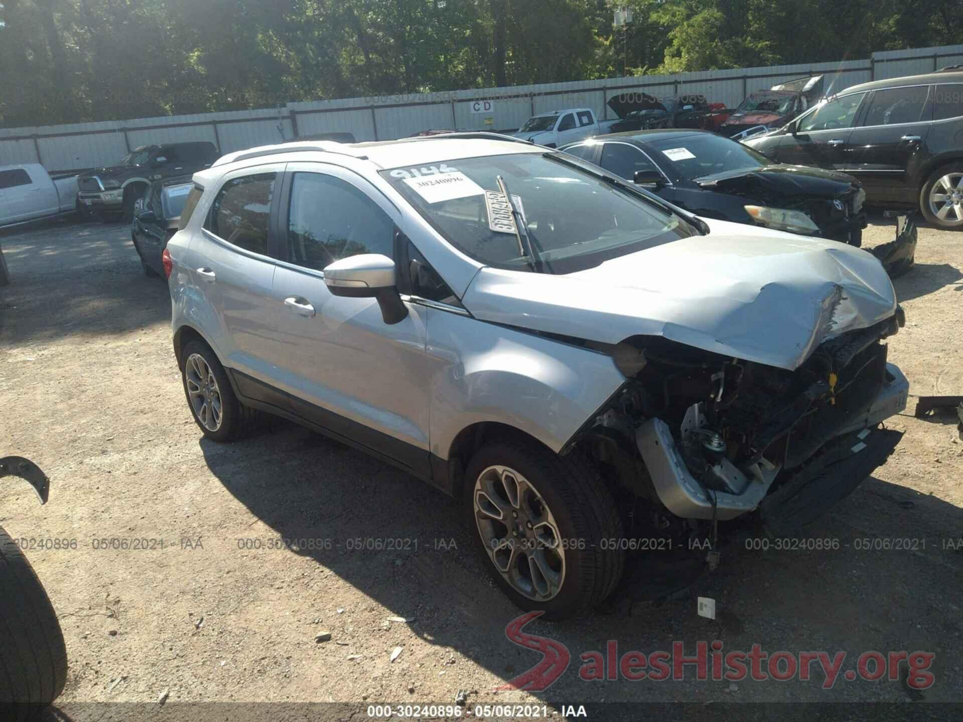 MAJ3S2KEXKC286880 2019 FORD ECOSPORT