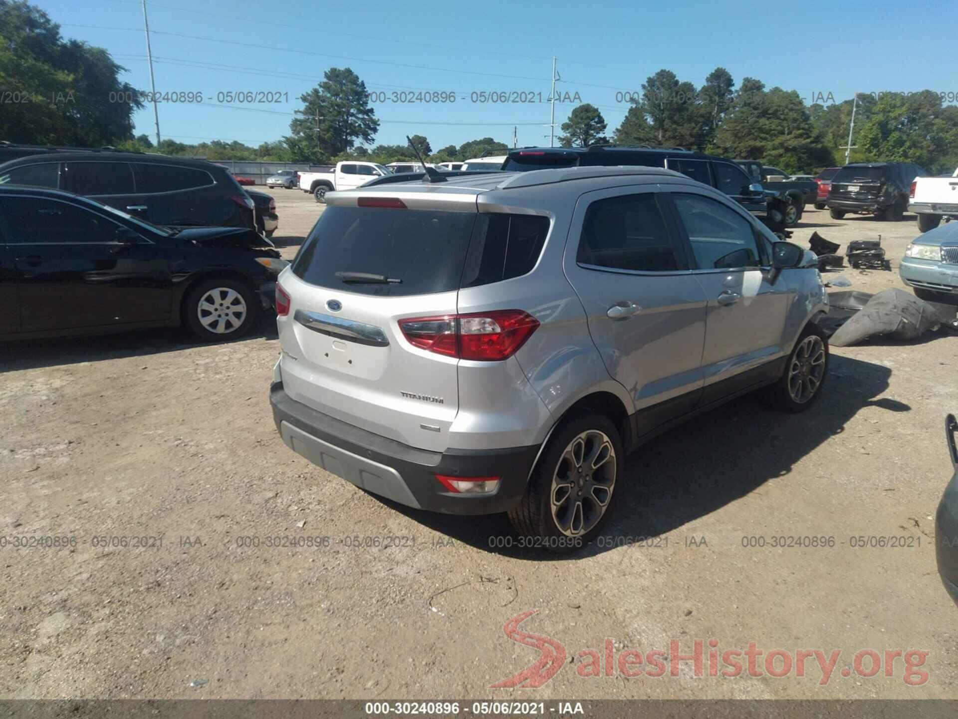 MAJ3S2KEXKC286880 2019 FORD ECOSPORT