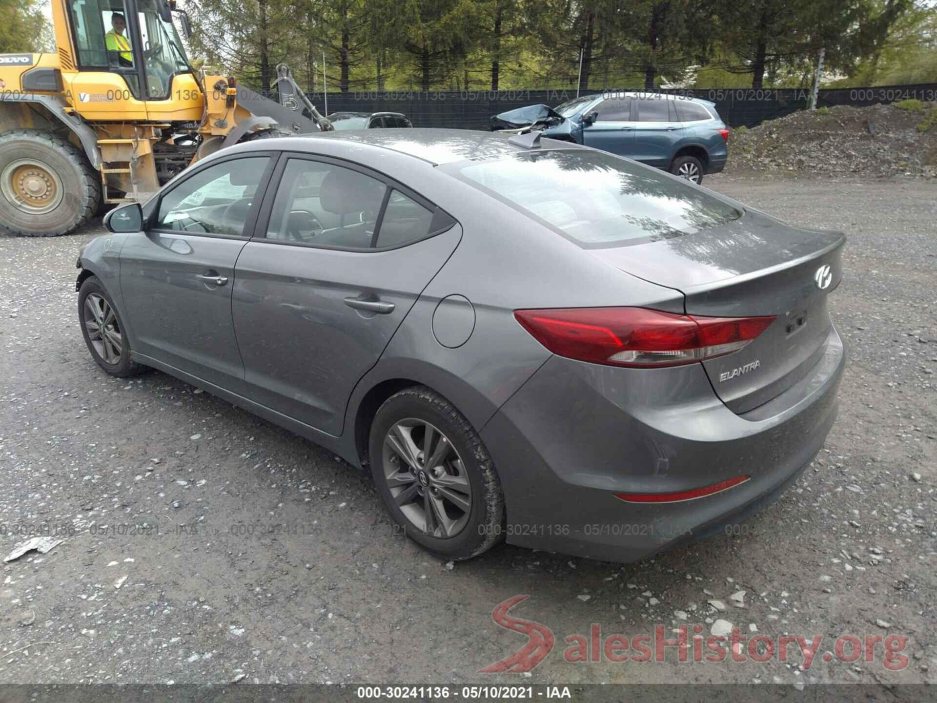 5NPD84LF7JH299816 2018 HYUNDAI ELANTRA