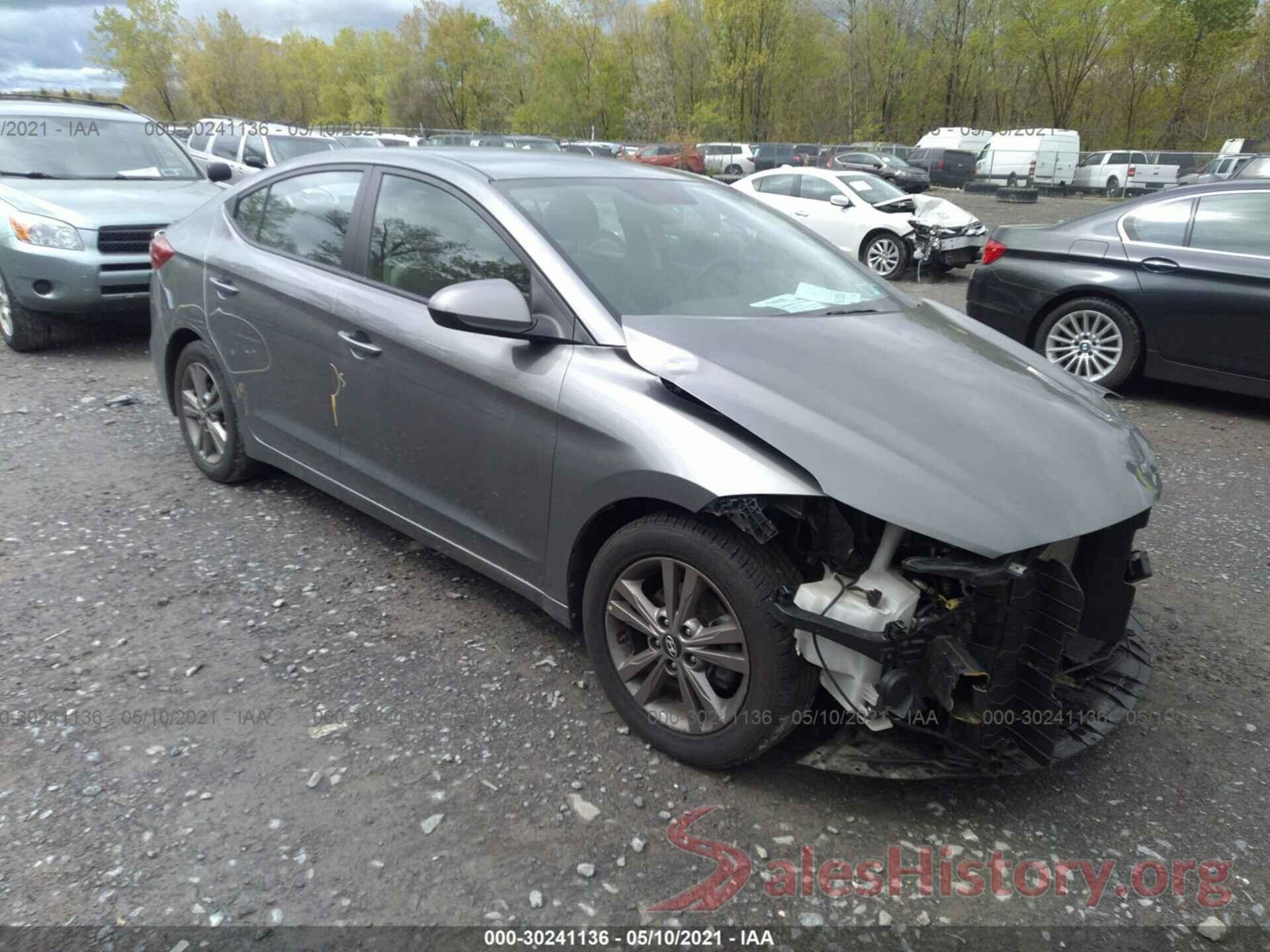 5NPD84LF7JH299816 2018 HYUNDAI ELANTRA