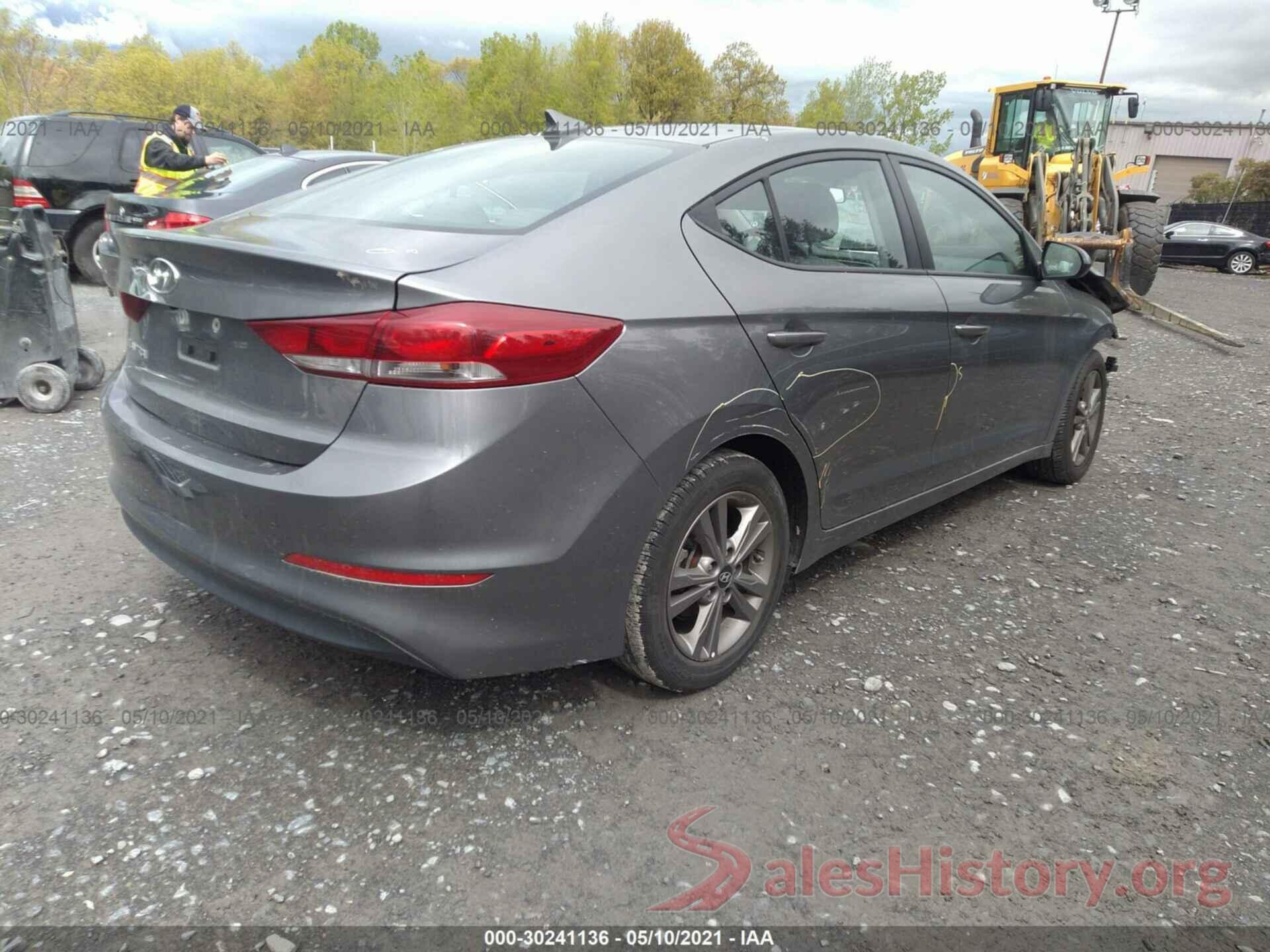 5NPD84LF7JH299816 2018 HYUNDAI ELANTRA