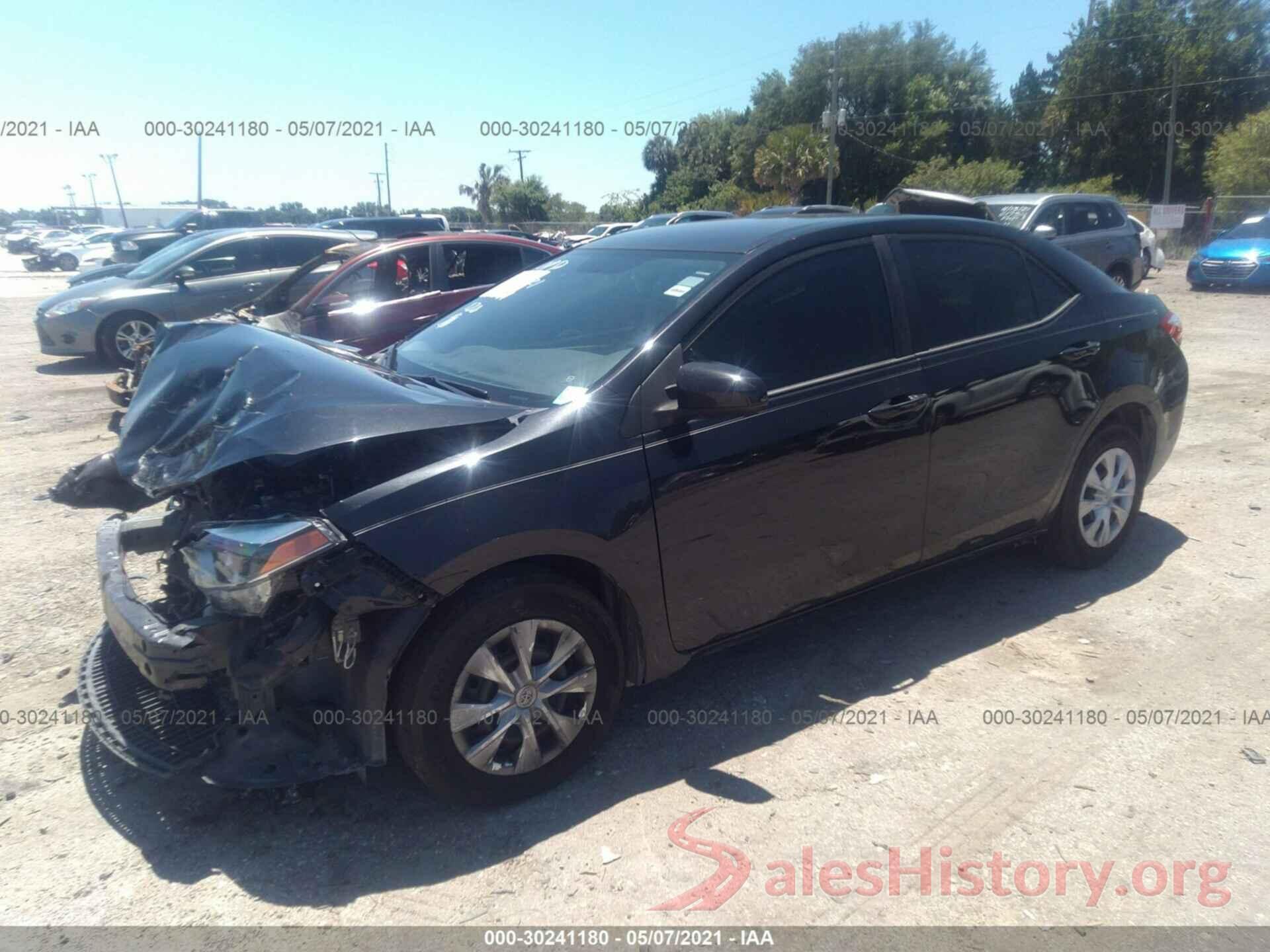 5YFBURHE4GP519151 2016 TOYOTA COROLLA