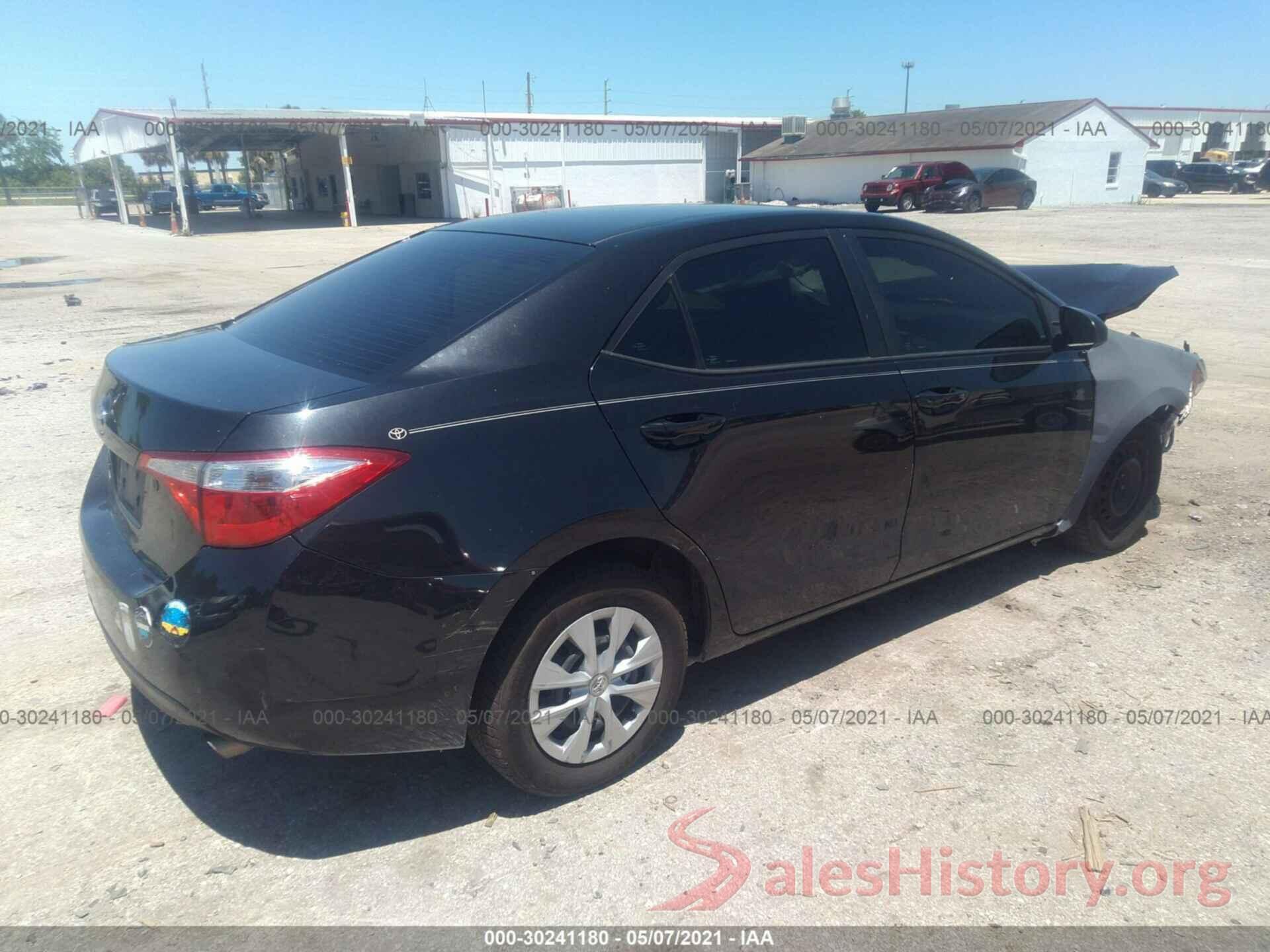 5YFBURHE4GP519151 2016 TOYOTA COROLLA