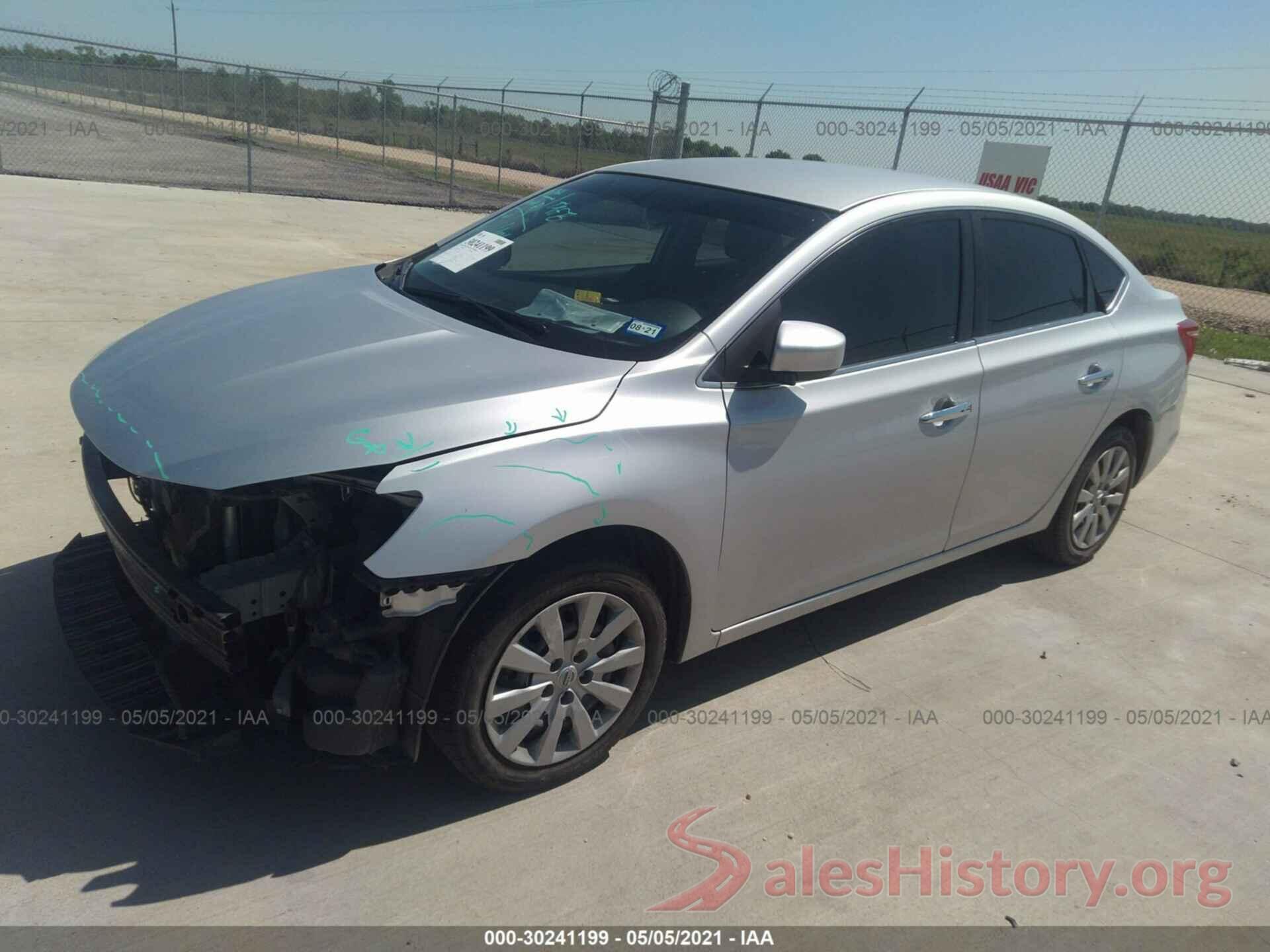 3N1AB7AP6HL669135 2017 NISSAN SENTRA