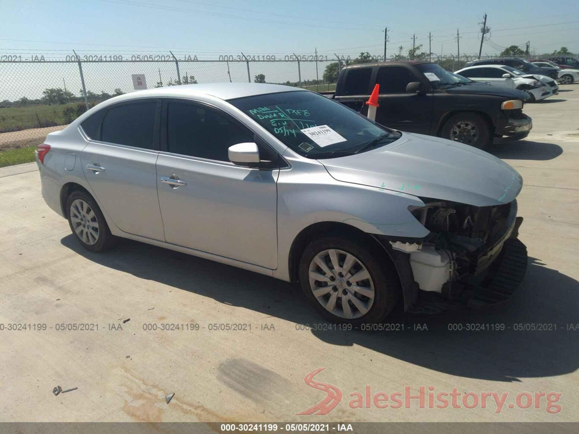 3N1AB7AP6HL669135 2017 NISSAN SENTRA