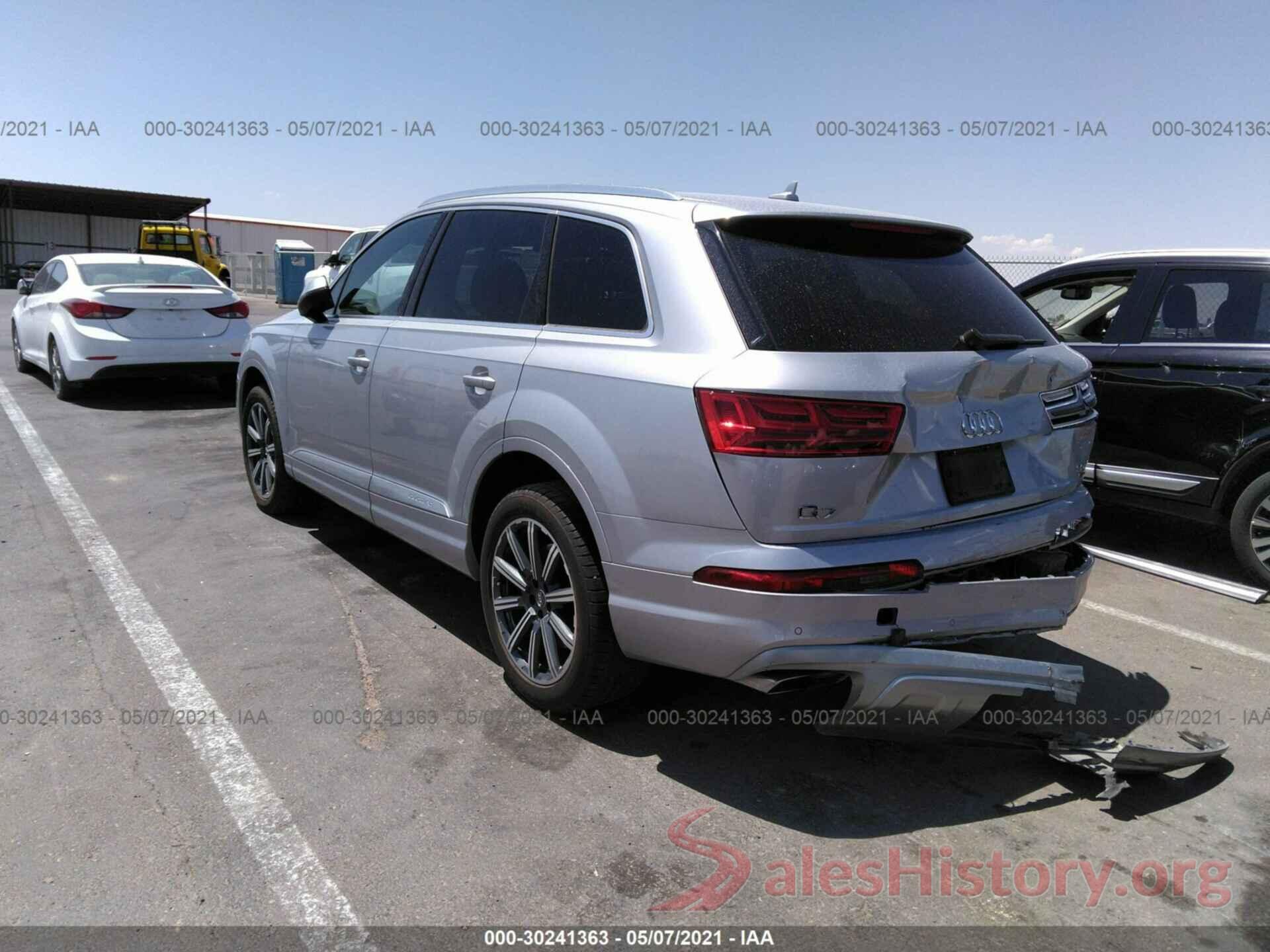 WA1LAAF74HD017774 2017 AUDI Q7