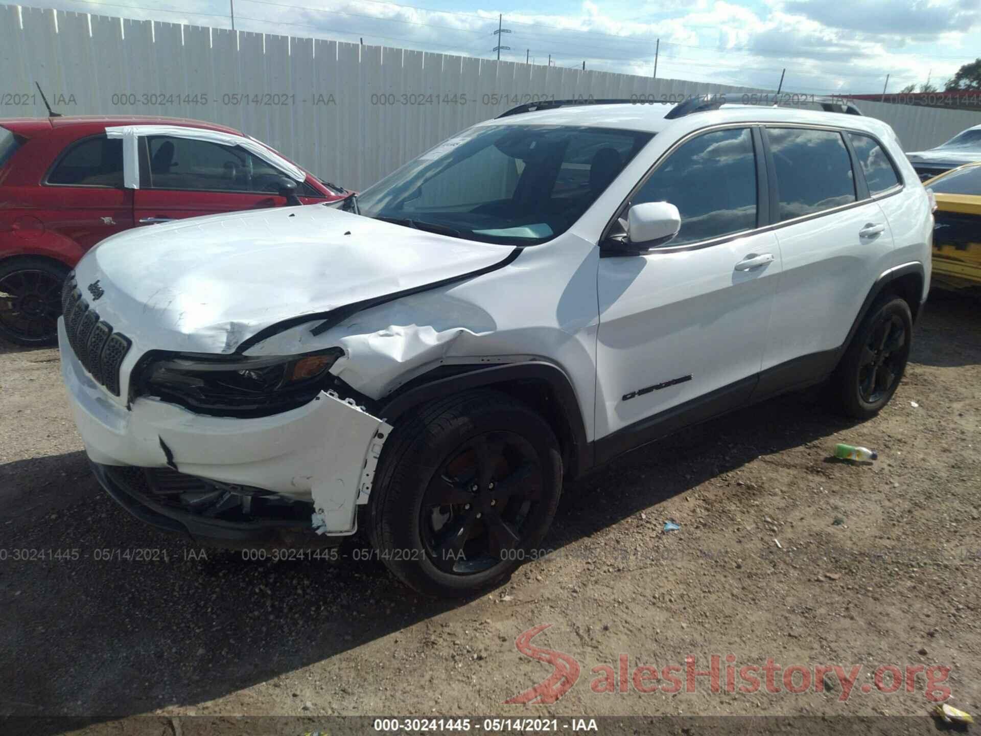 1C4PJLLB7MD164337 2021 JEEP CHEROKEE