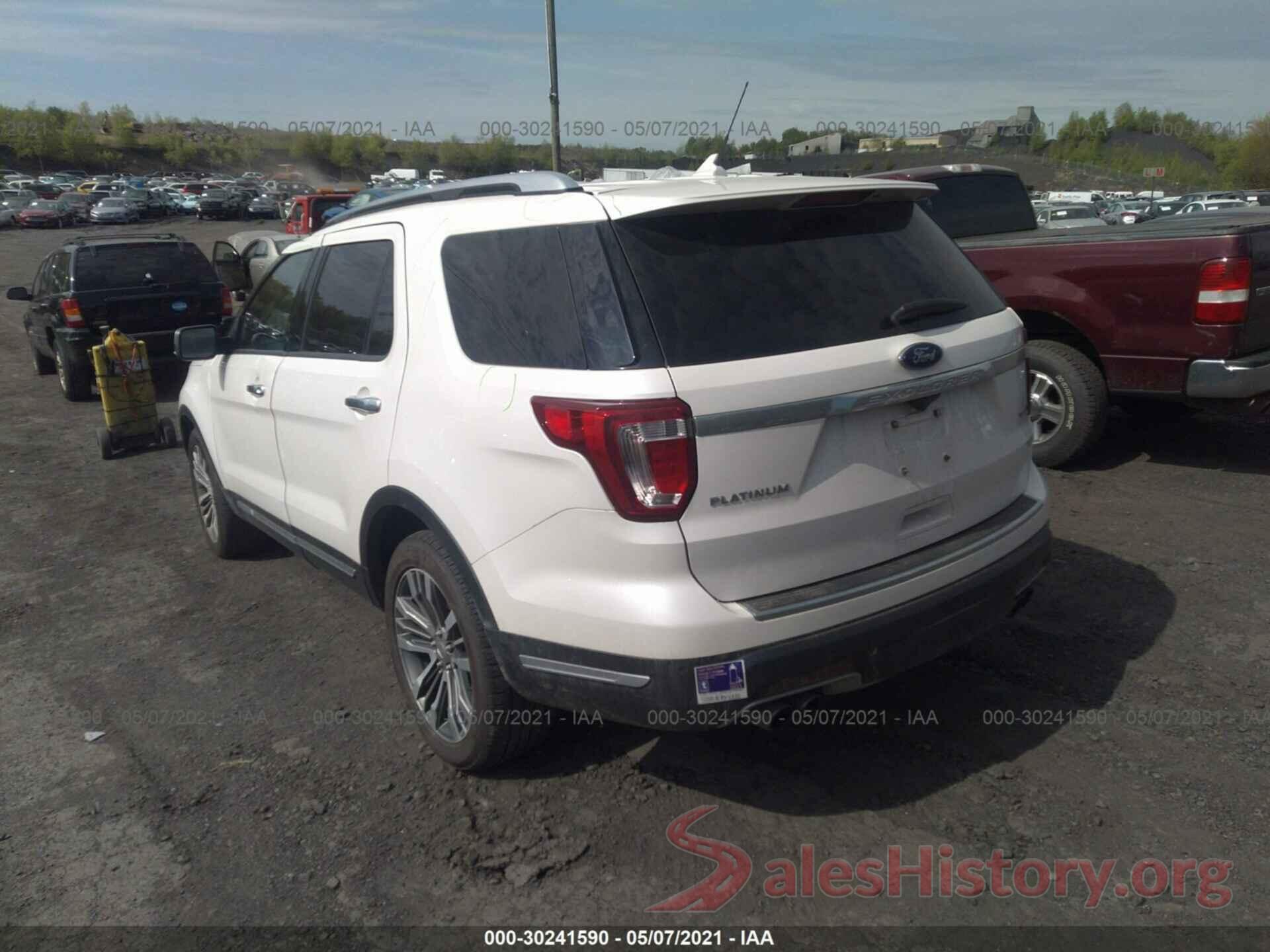 1FM5K8HT1JGB38454 2018 FORD EXPLORER