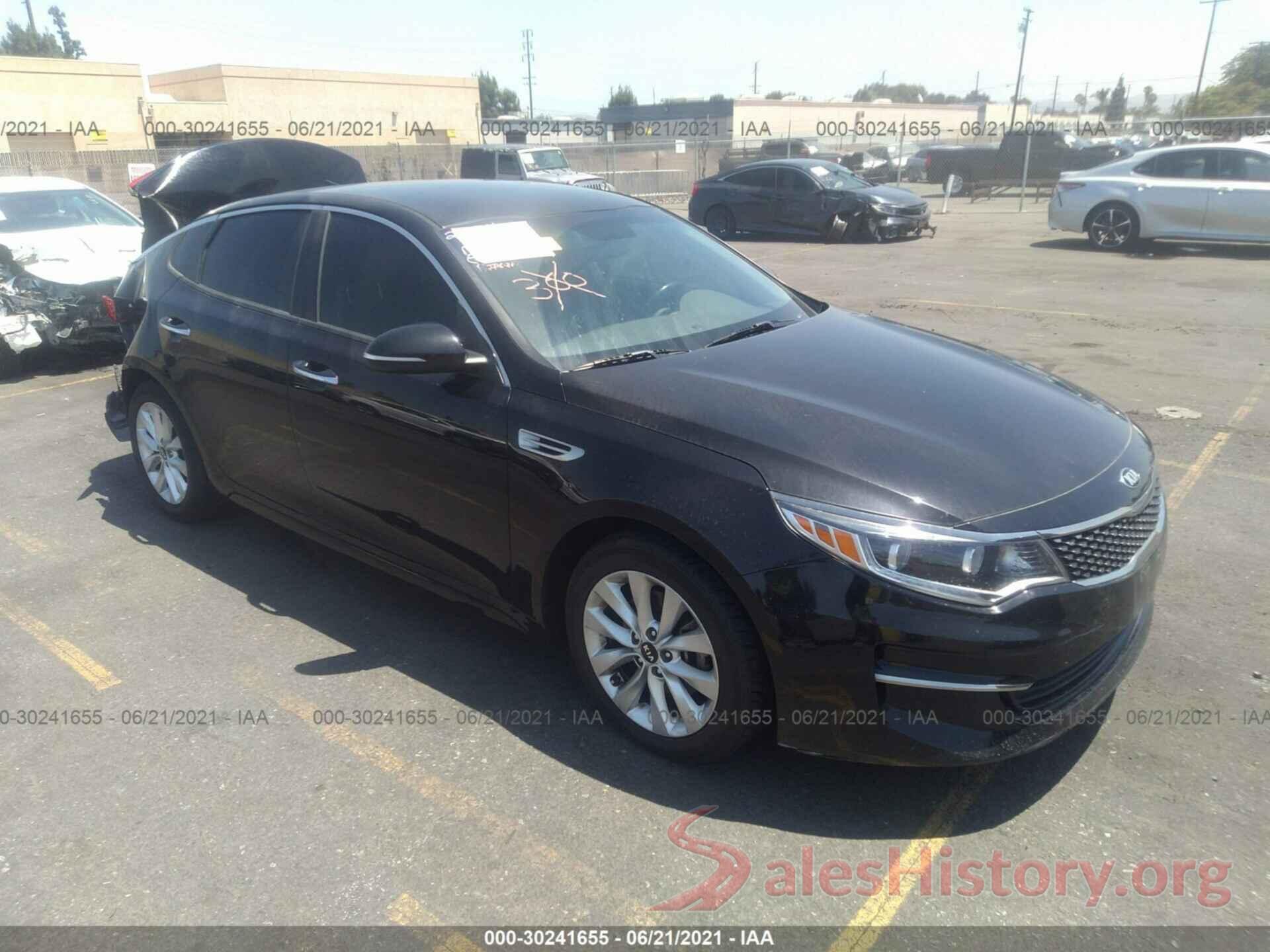 5XXGU4L32GG032716 2016 KIA OPTIMA