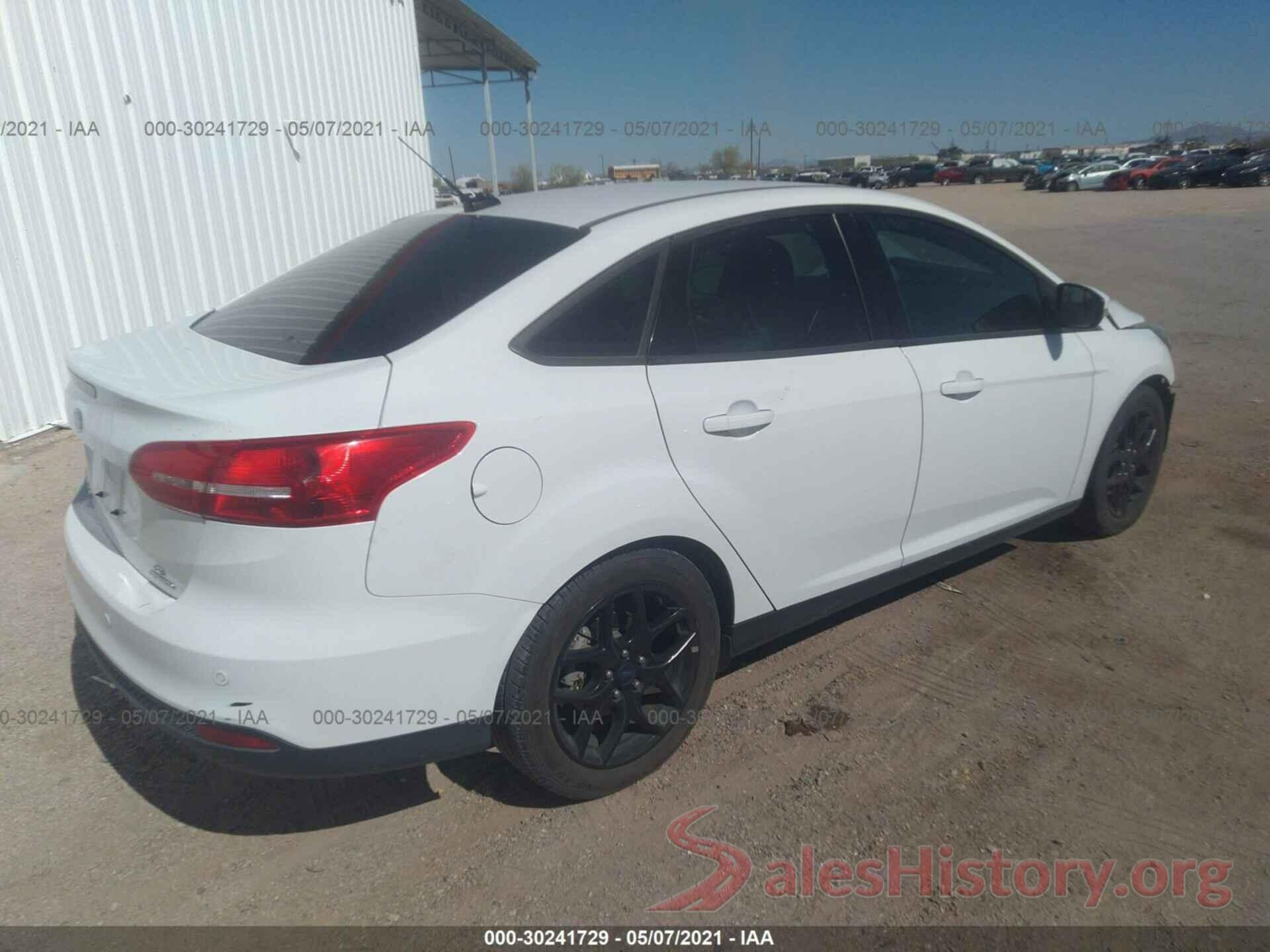 1FADP3F20GL286261 2016 FORD FOCUS