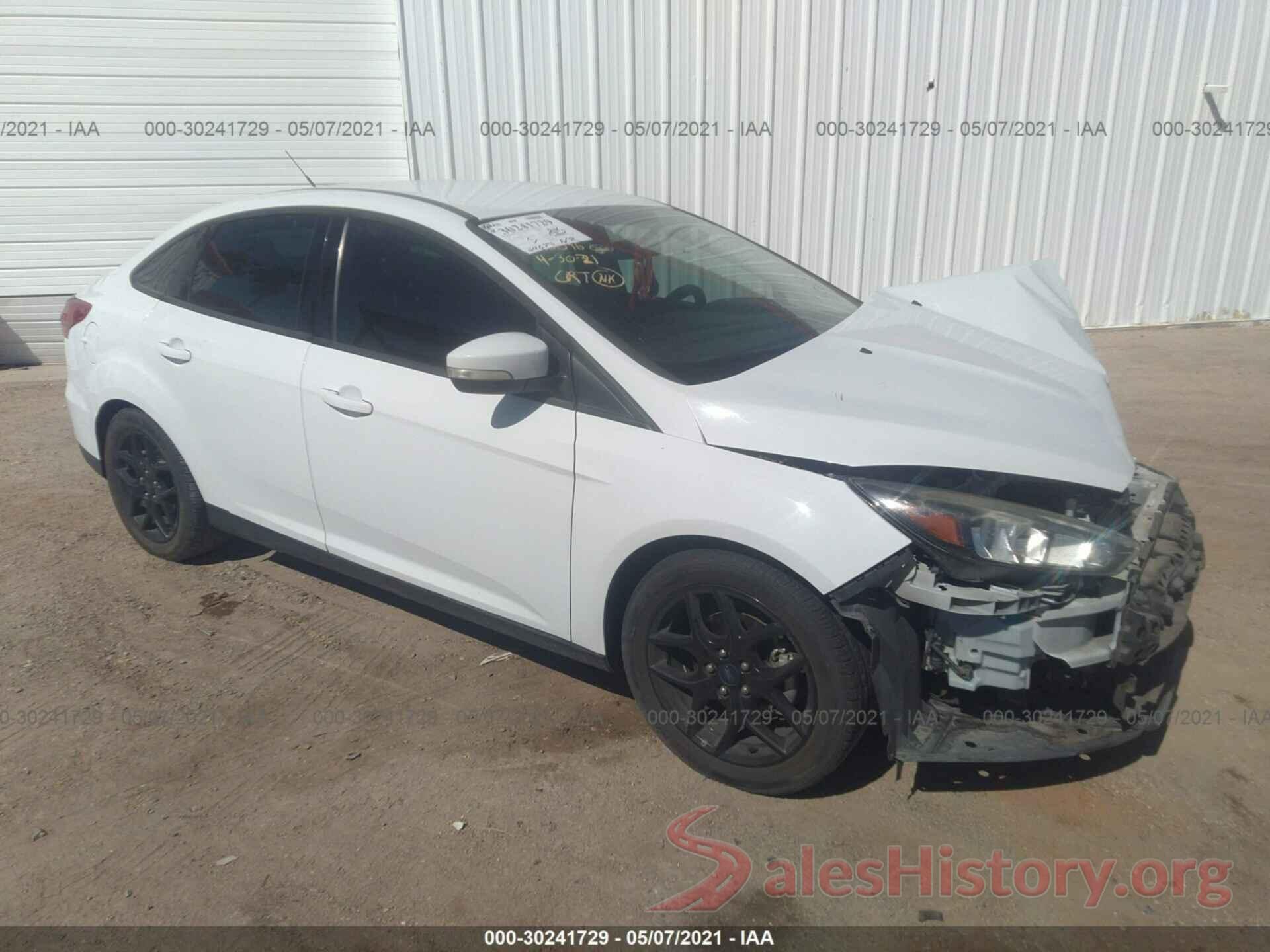 1FADP3F20GL286261 2016 FORD FOCUS