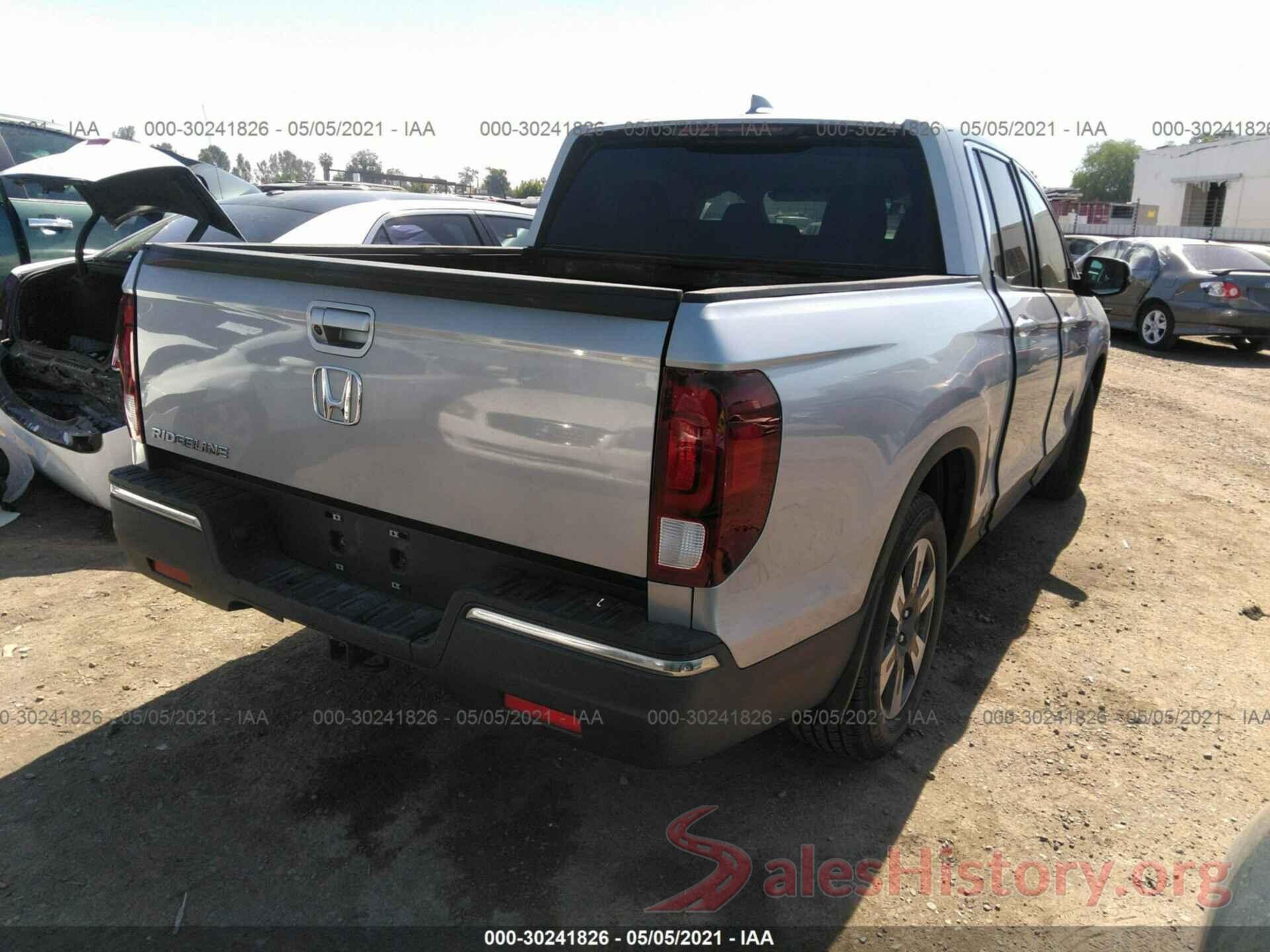 5FPYK2F55HB002908 2017 HONDA RIDGELINE