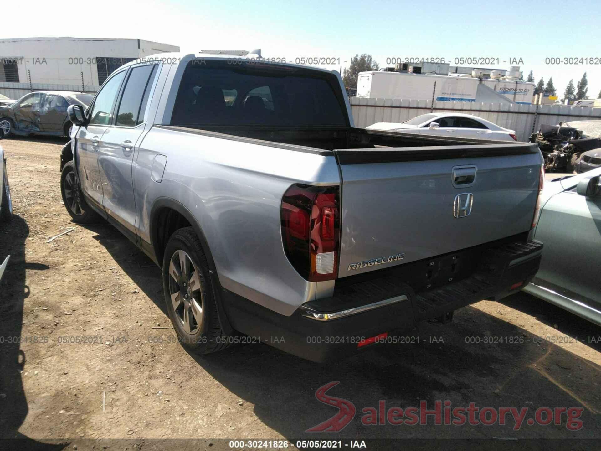 5FPYK2F55HB002908 2017 HONDA RIDGELINE