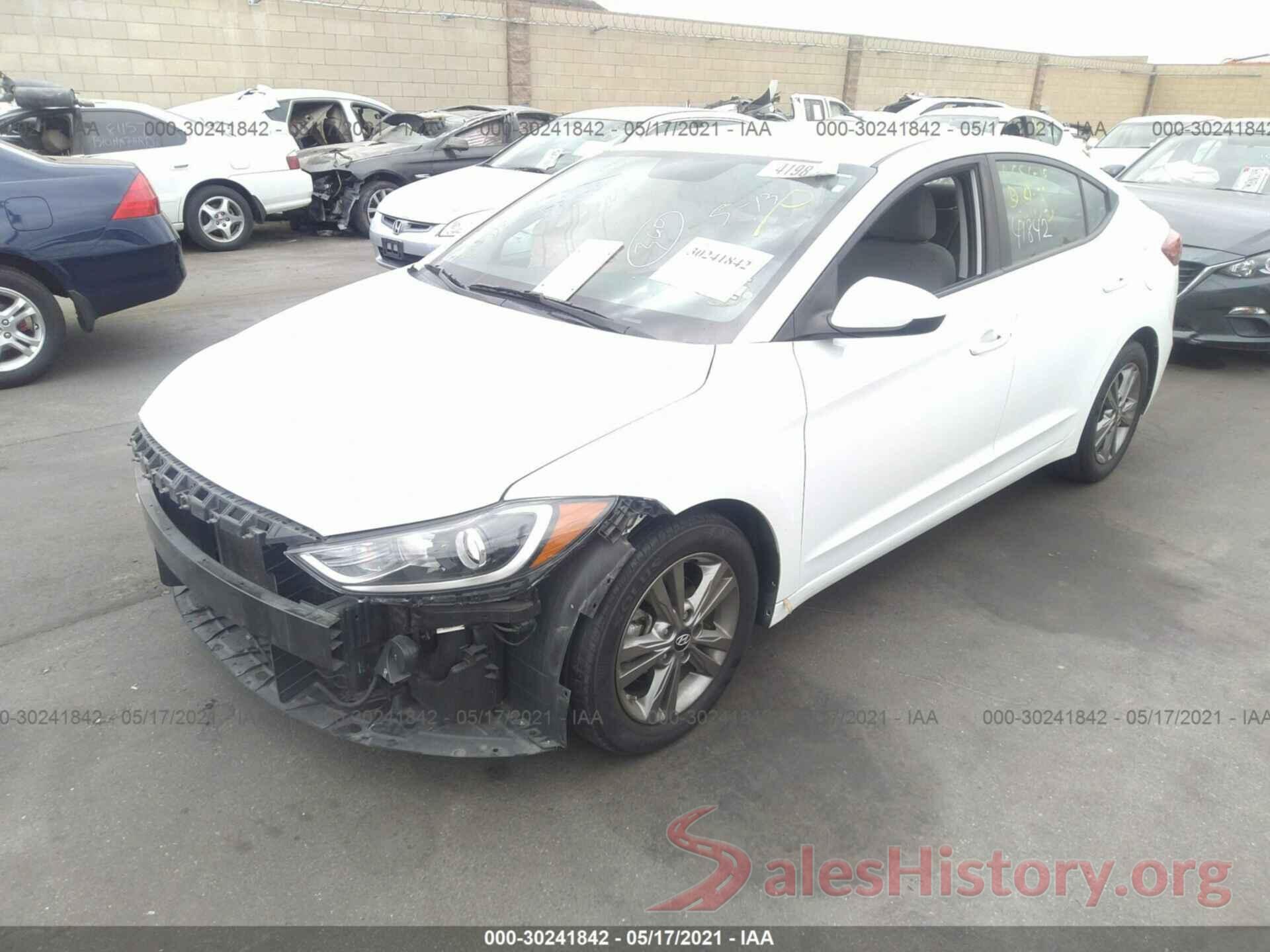 5NPD84LF6HH029633 2017 HYUNDAI ELANTRA