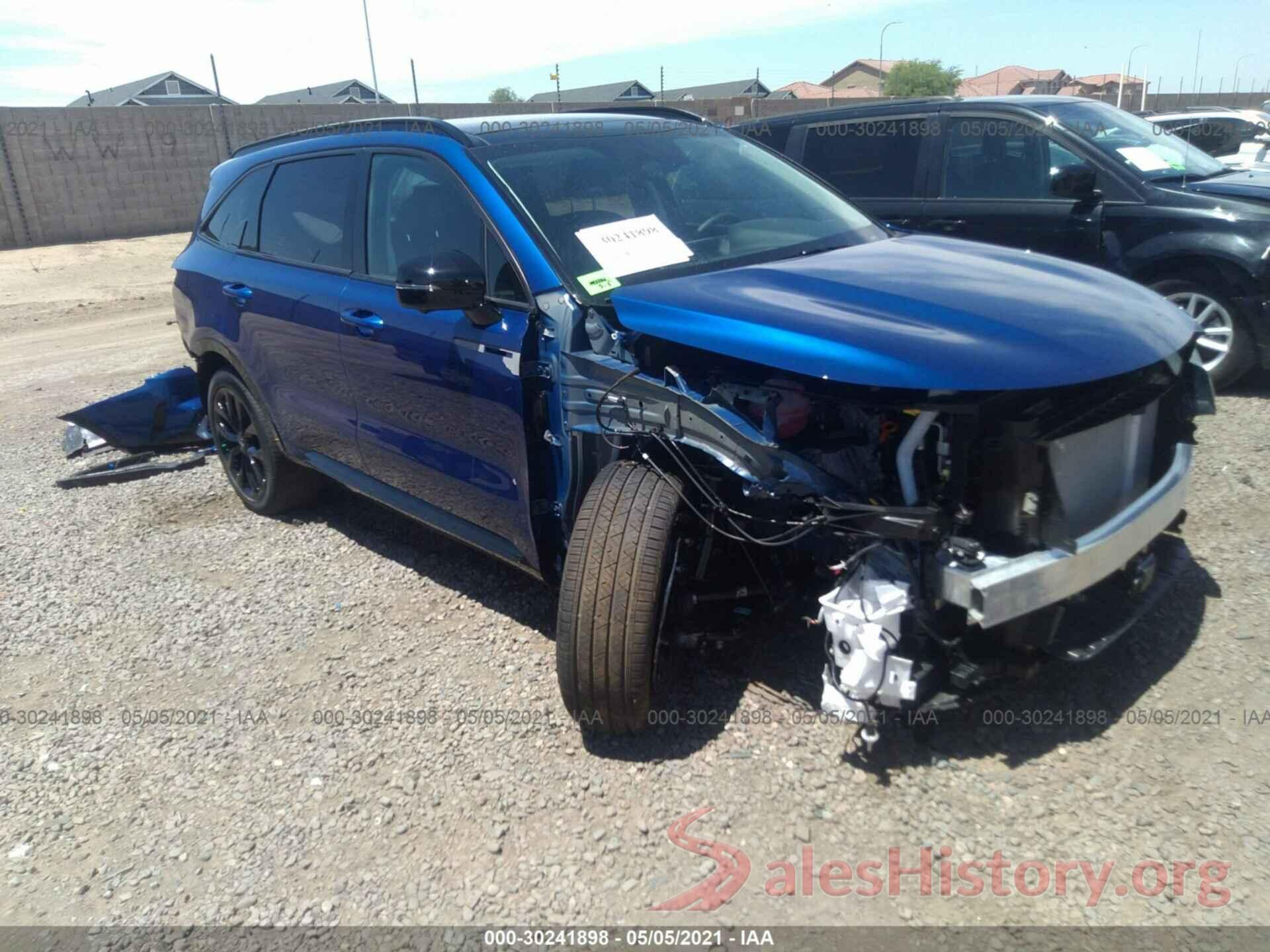 5XYRK4LF8MG014639 2021 KIA SORENTO