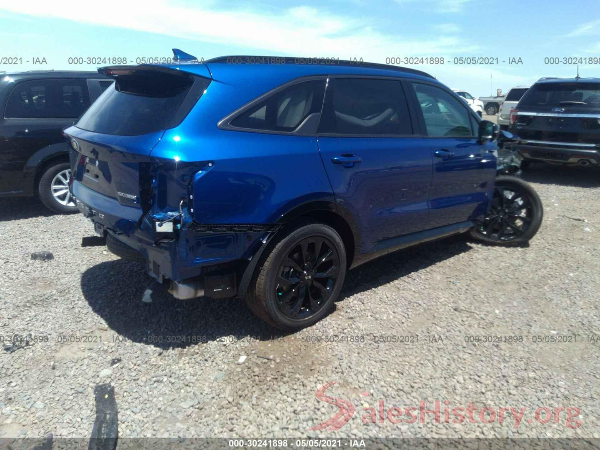 5XYRK4LF8MG014639 2021 KIA SORENTO