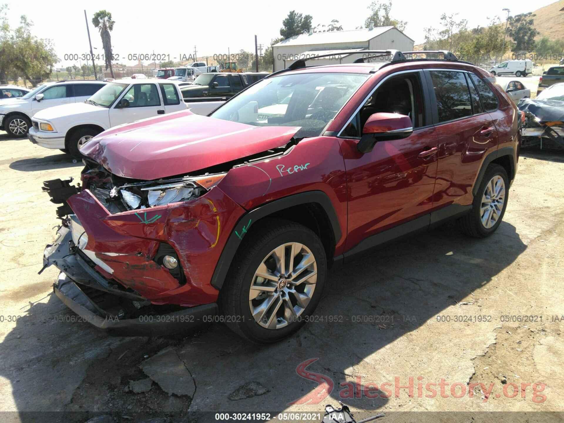 JTMC1RFV4MD523165 2021 TOYOTA RAV4