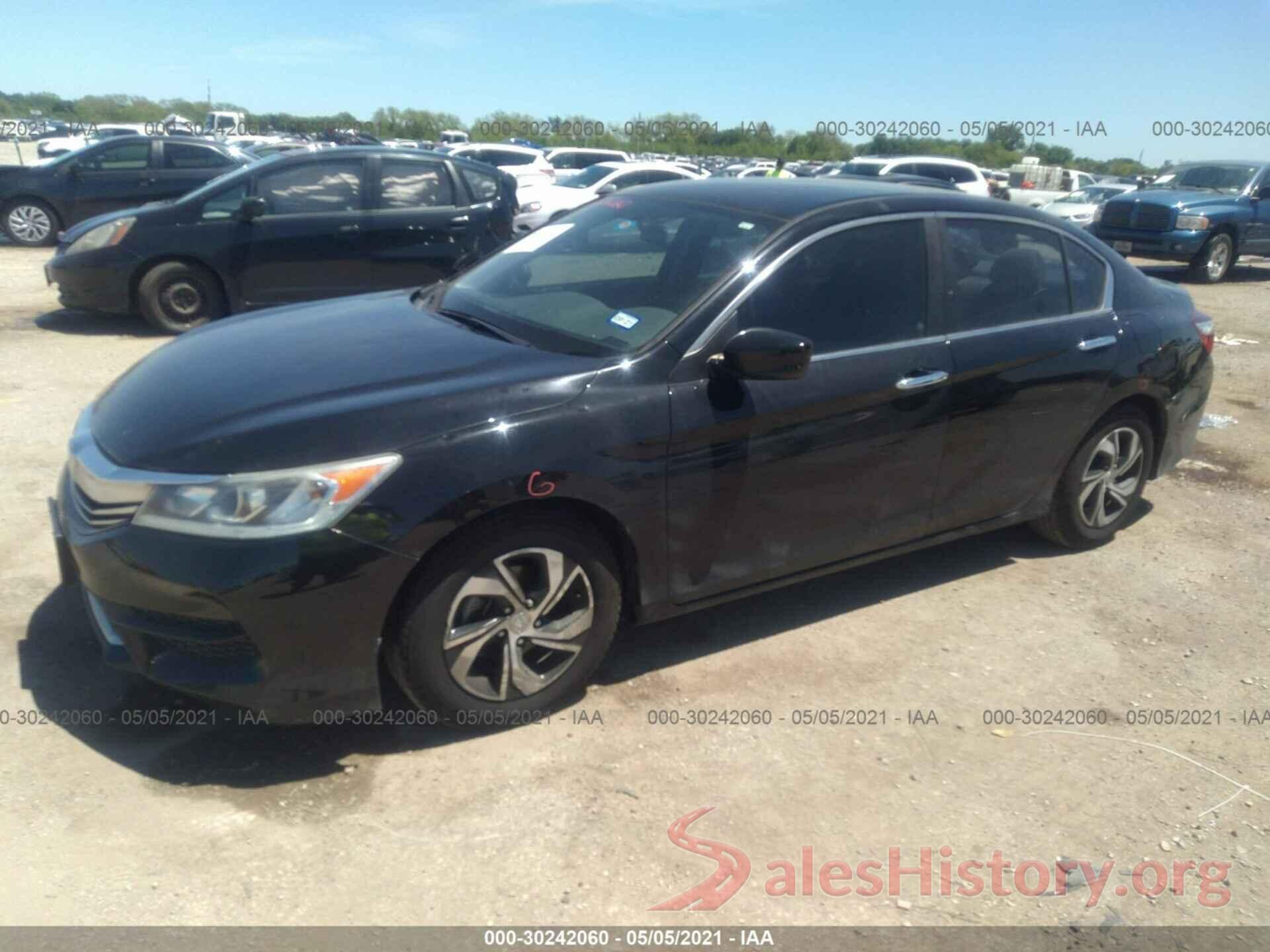 1HGCR2F33GA174389 2016 HONDA ACCORD SEDAN